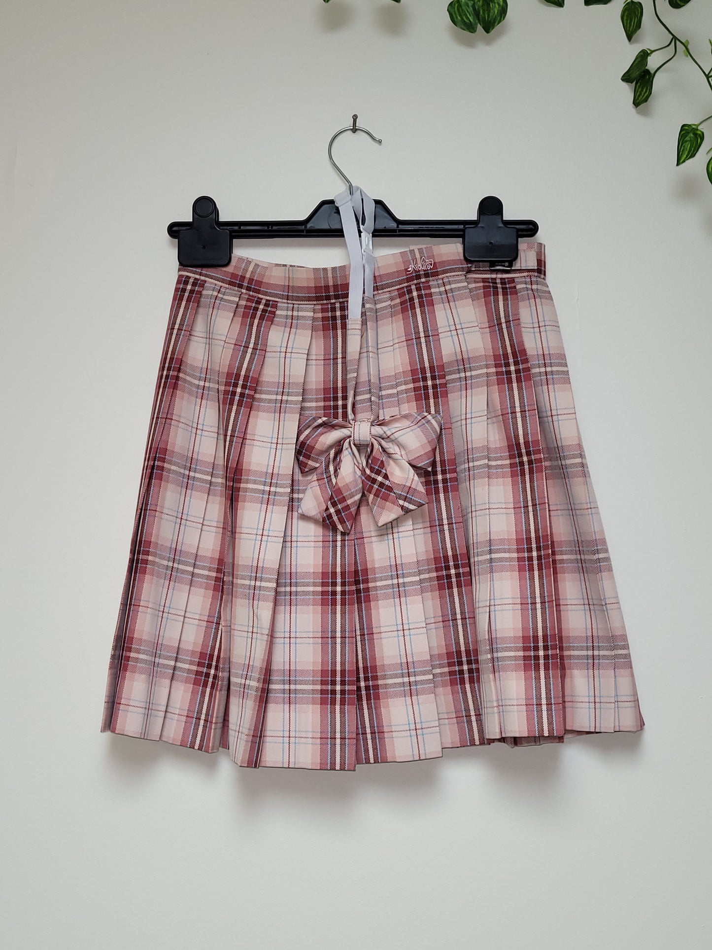 japanese uniform skirt with bow kogal gyaru cutecore jojifuku