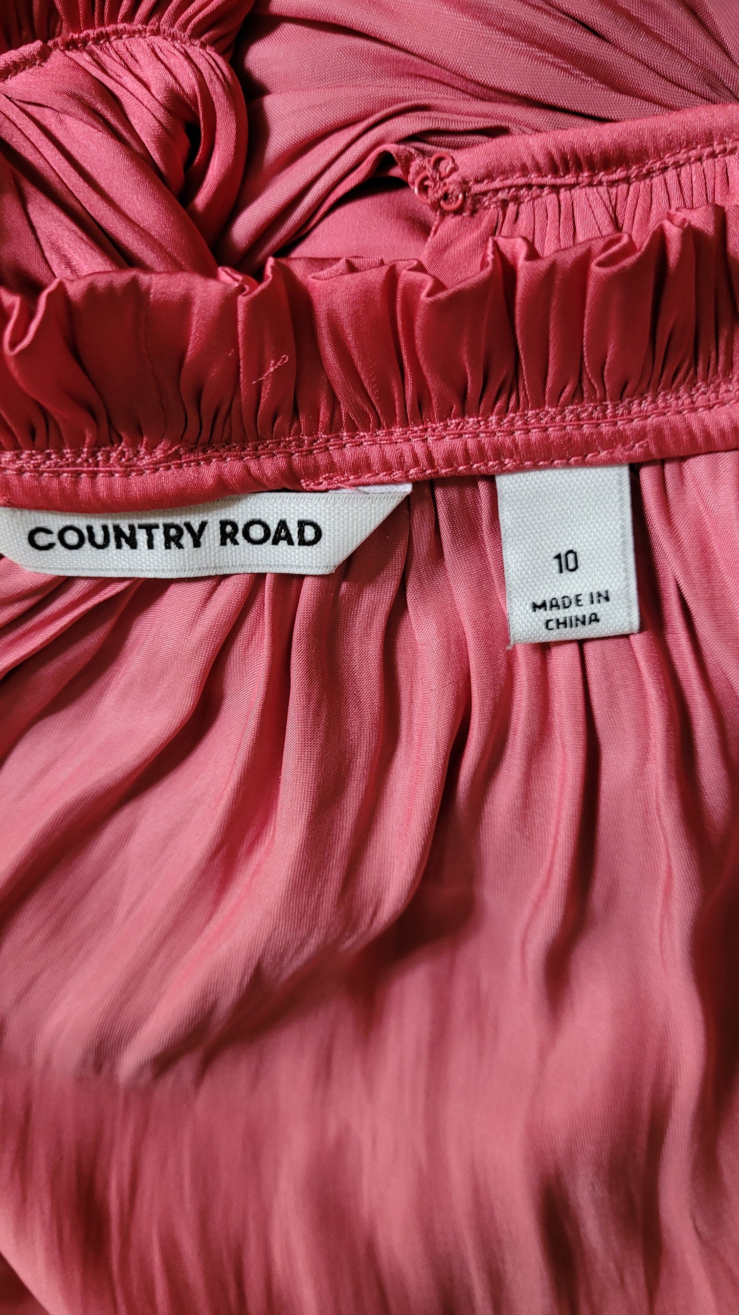 Oversized Pink Country Road blouse