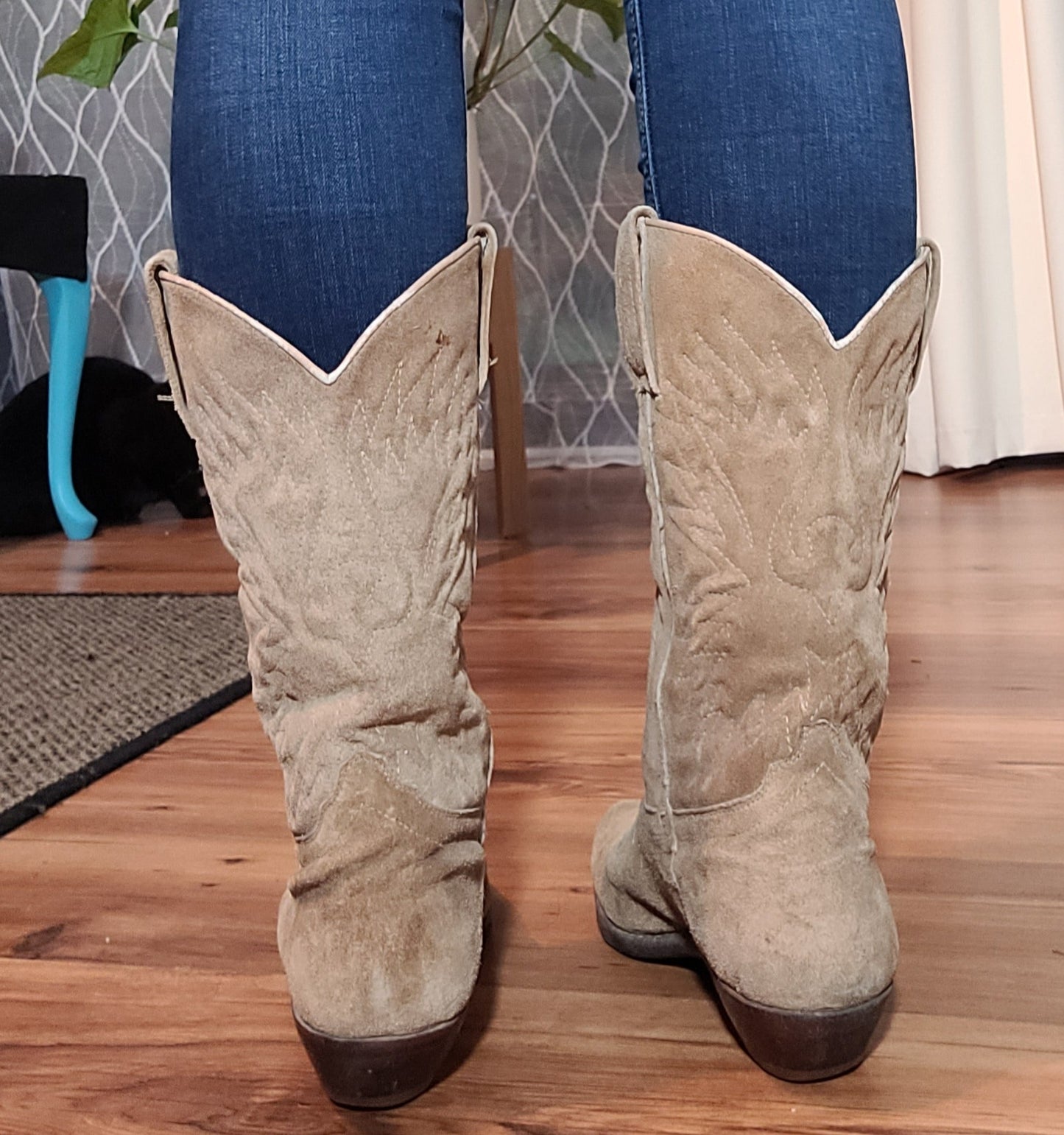 Authentic Loaded cowboy boots - Cherry Red Leather boots