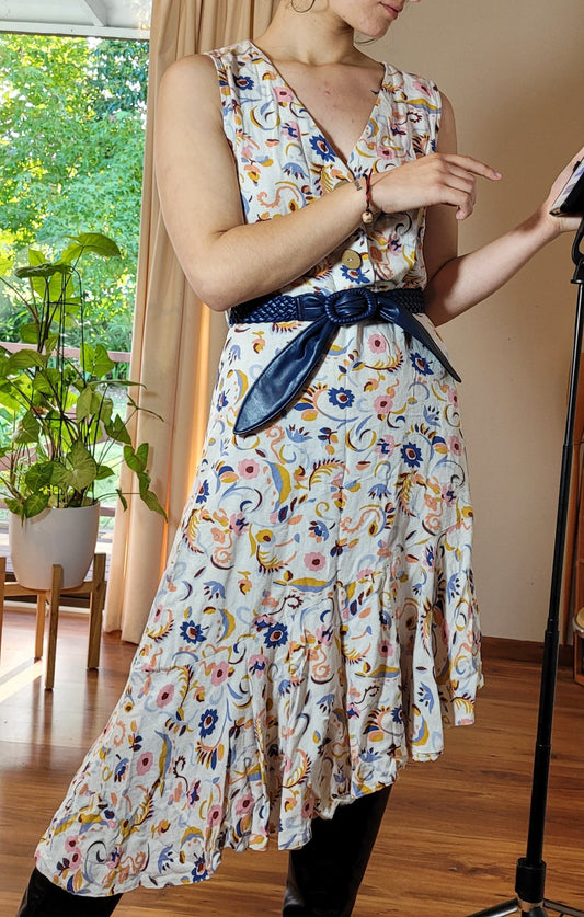 Stunning Asymmetrical Dress Size small