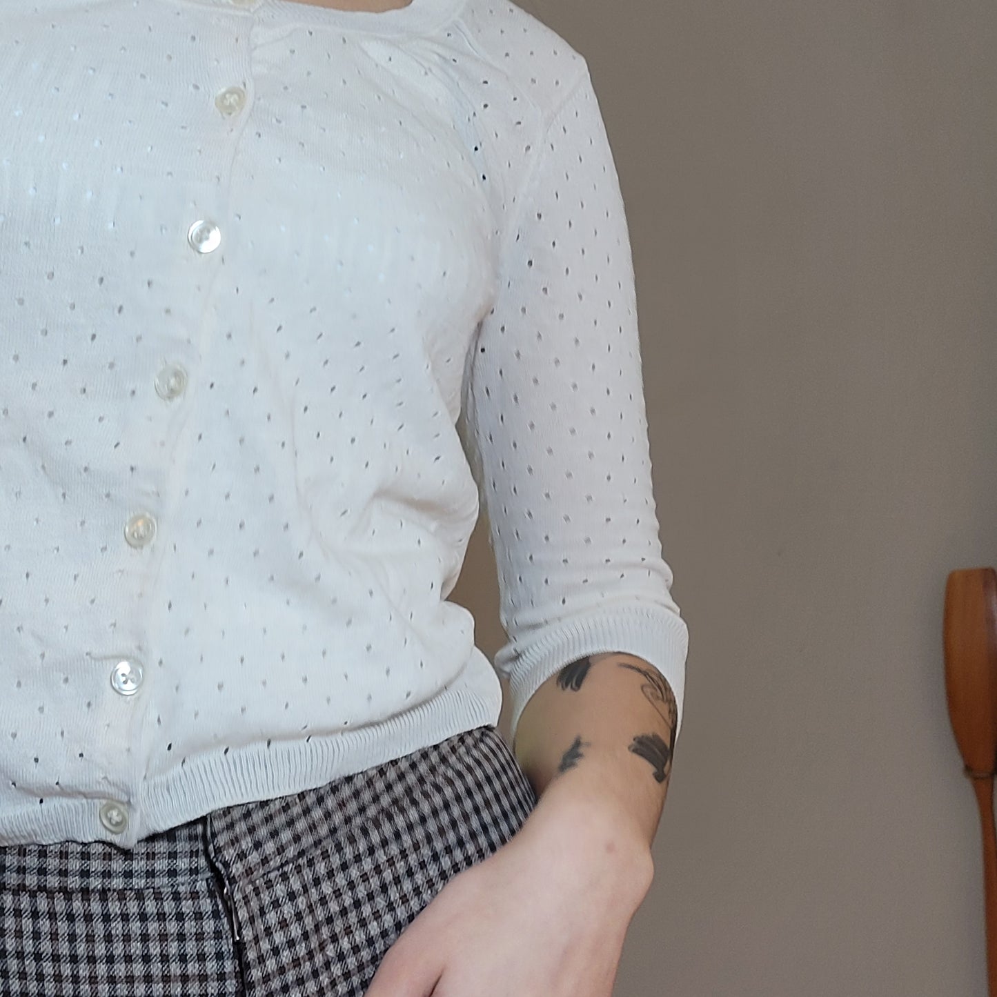 Country Road Women Button up cardigan - Beige preloved coat