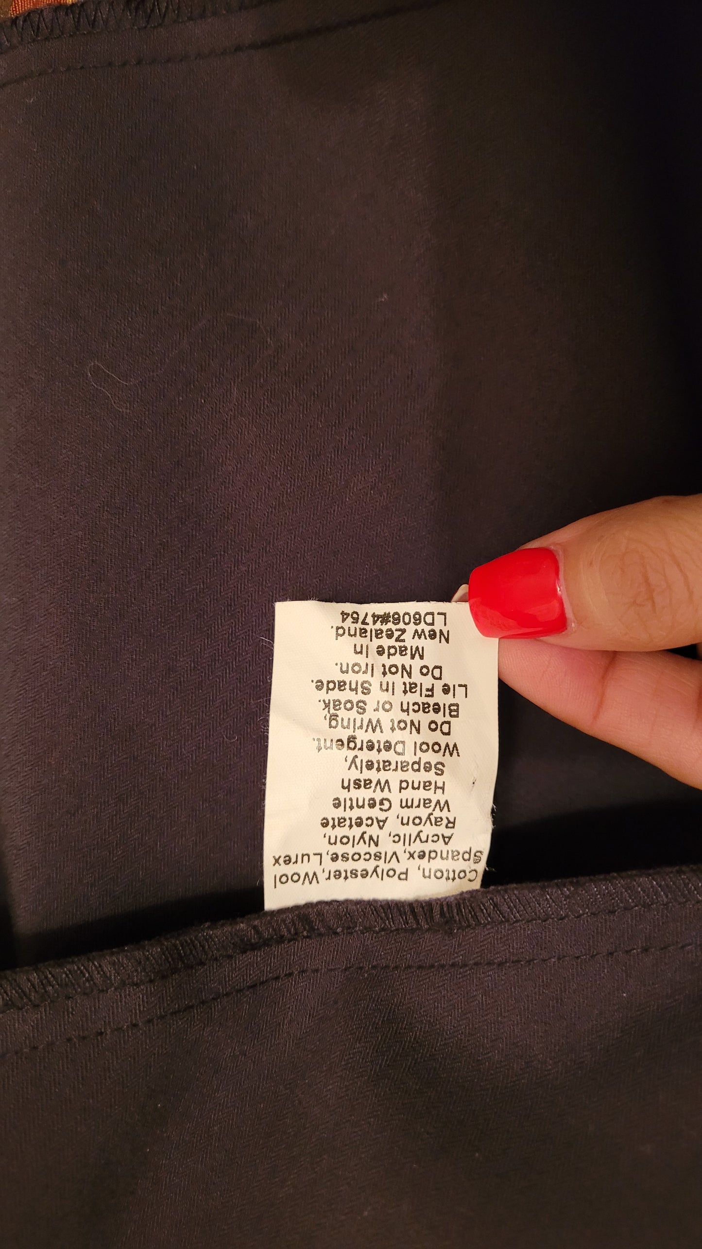Vintage Dress made in NZ. Brown thrift dress