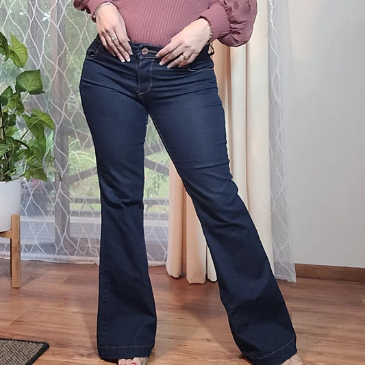 Stunning Argentinian Pants Saltan Pepa Flare Denim-Pants-Jeans