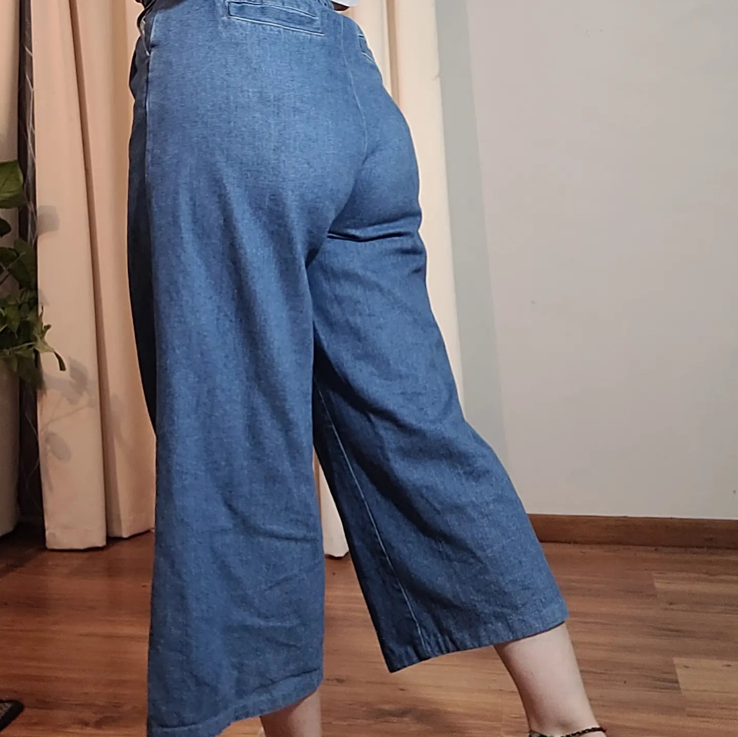 High Waisted Pants Denim/ Jeans Retro Pants
