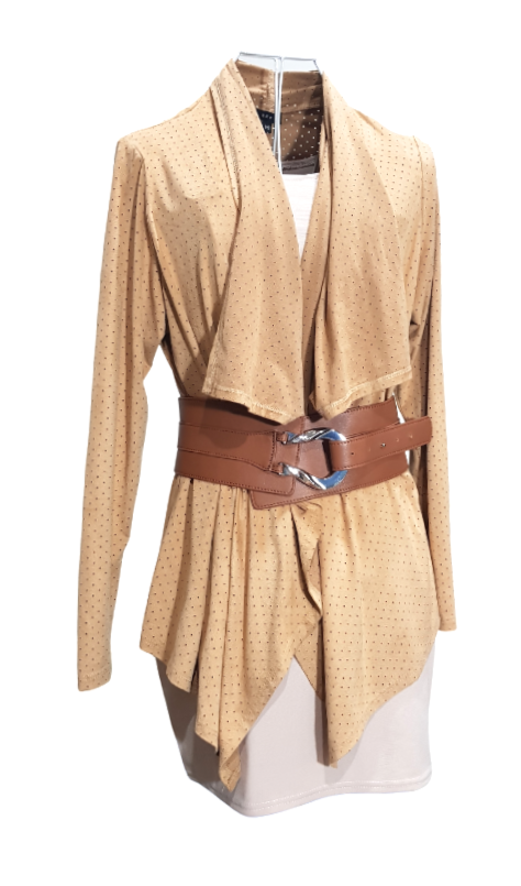 beige brown preloved vest for sell in auckland