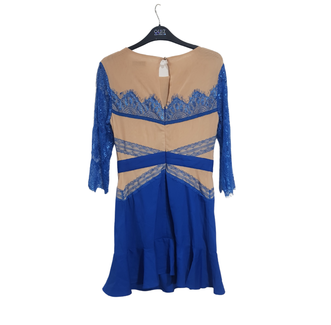 Blue & Nude Dress