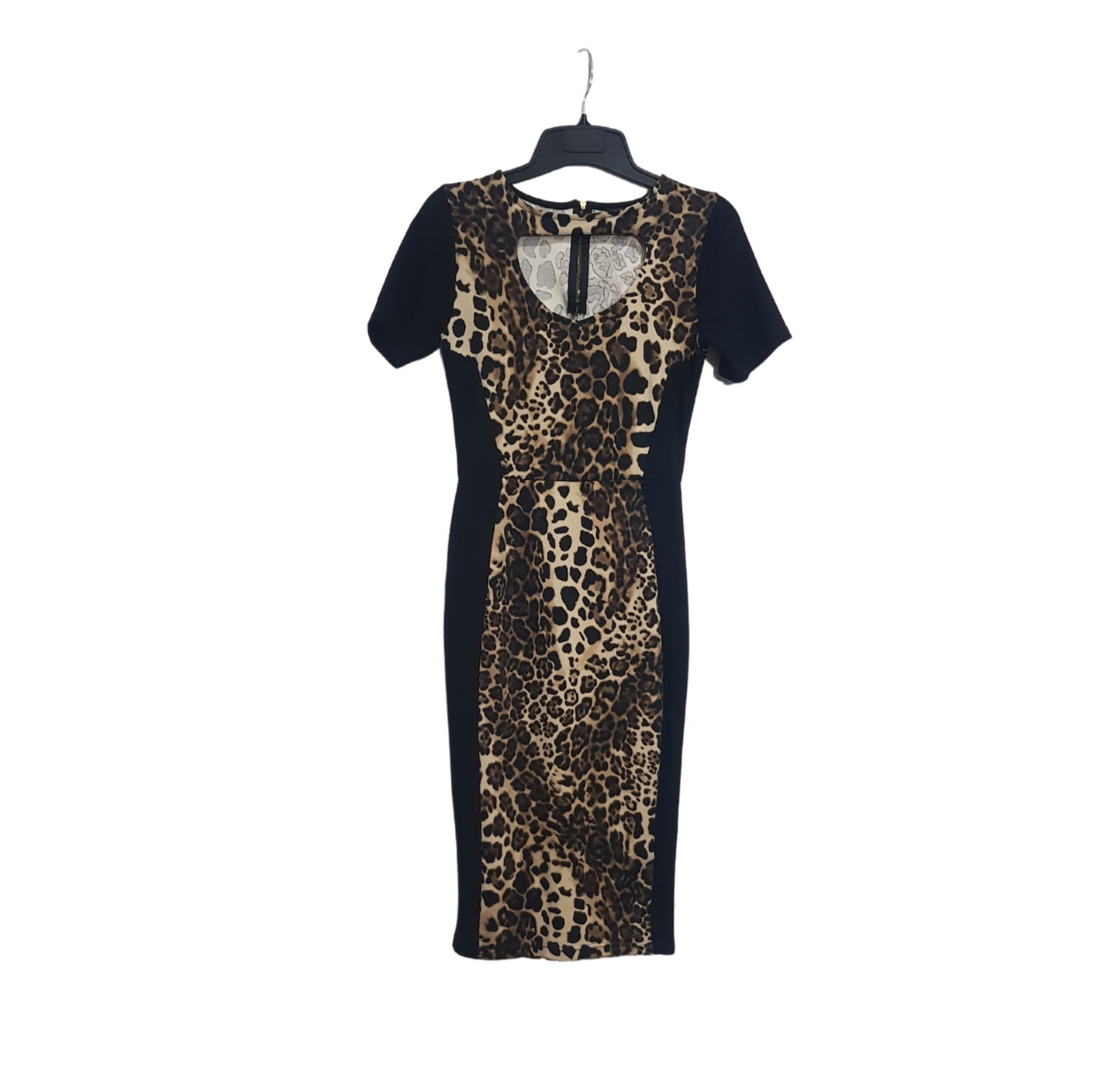 Pegged dress - Animal print dress