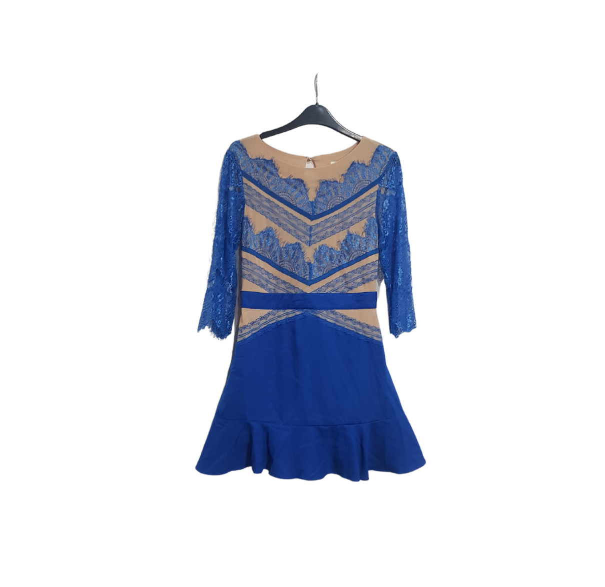 Blue & Nude Dress