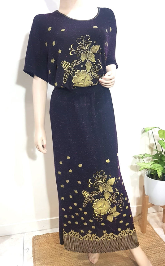 Stunning Vintage Lady Set of Top and Skirt