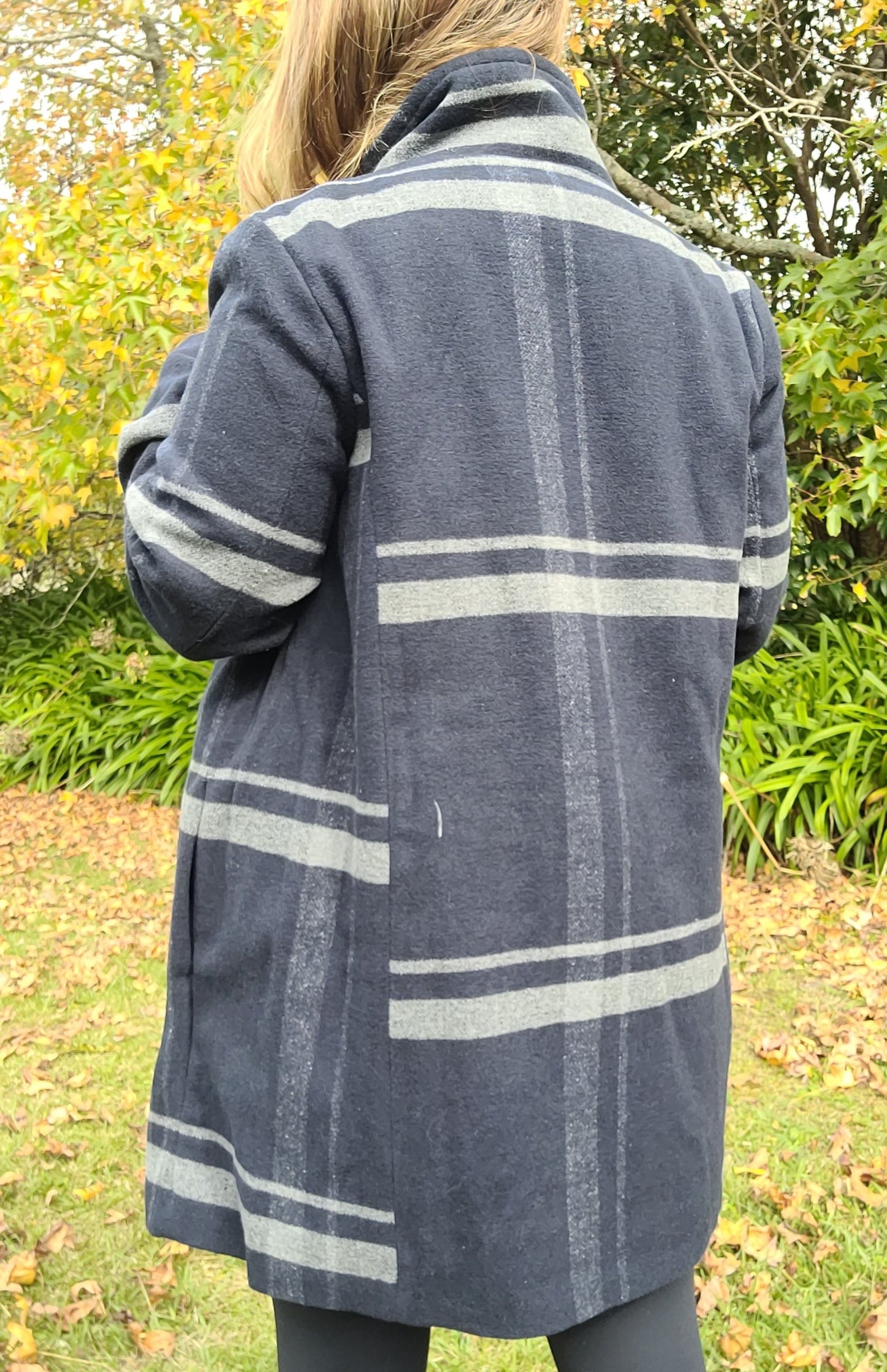 Lovely Plaid Coat - Preloved coat