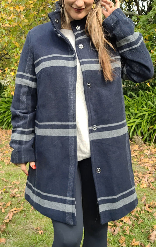 Lovely Plaid Coat - Preloved coat