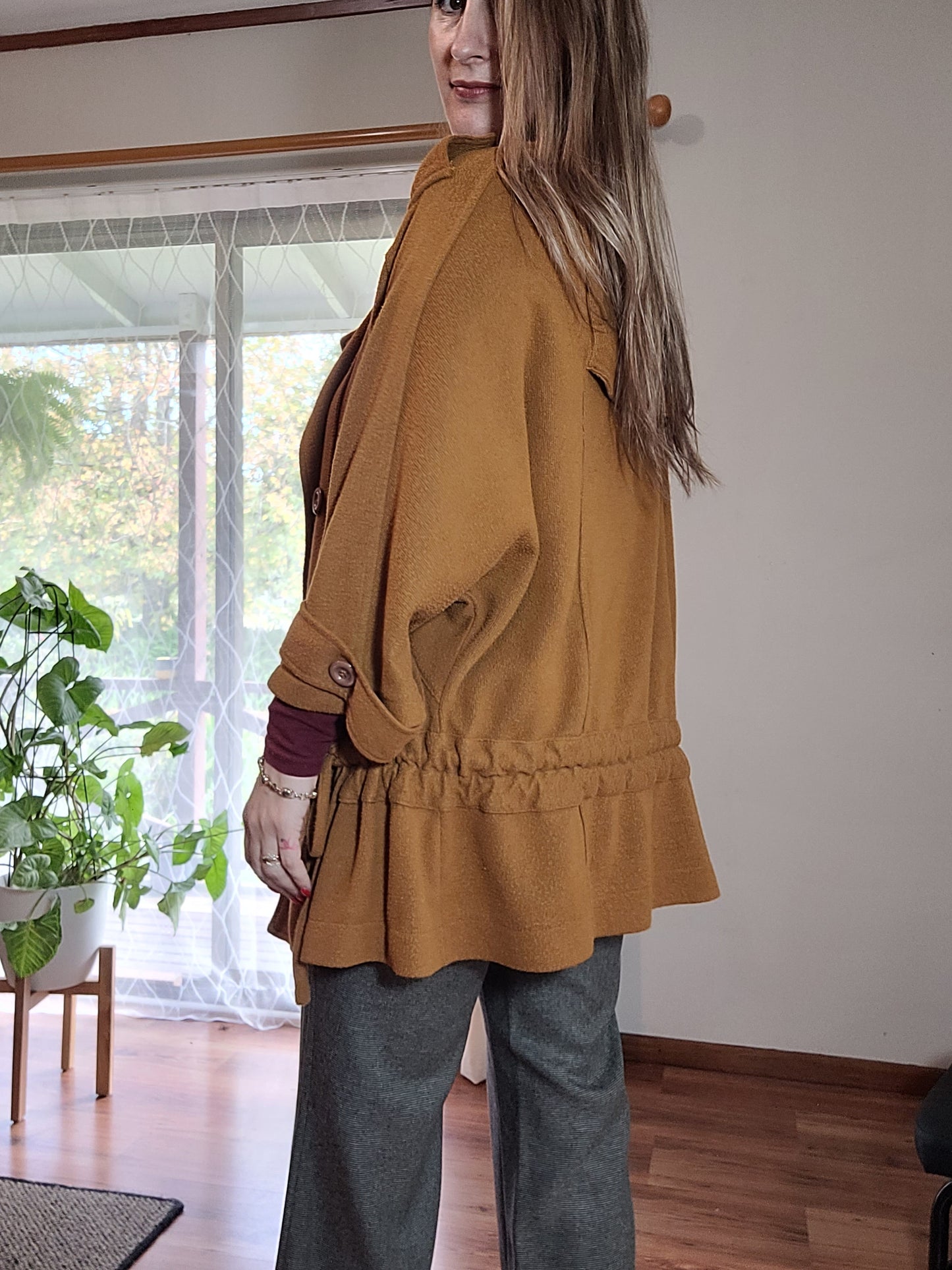 Coat Mustard parka - jacket