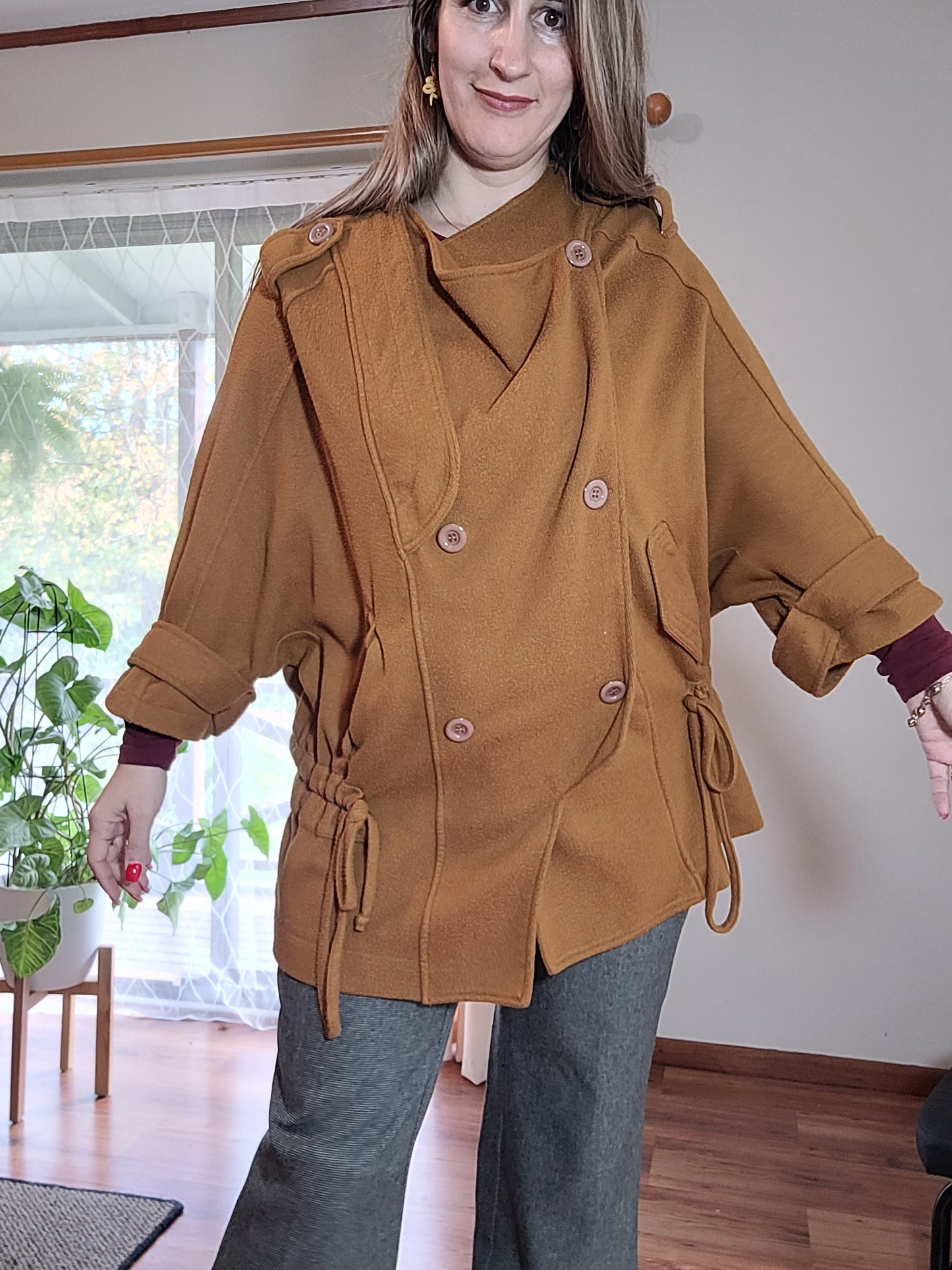 Coat Mustard parka - jacket