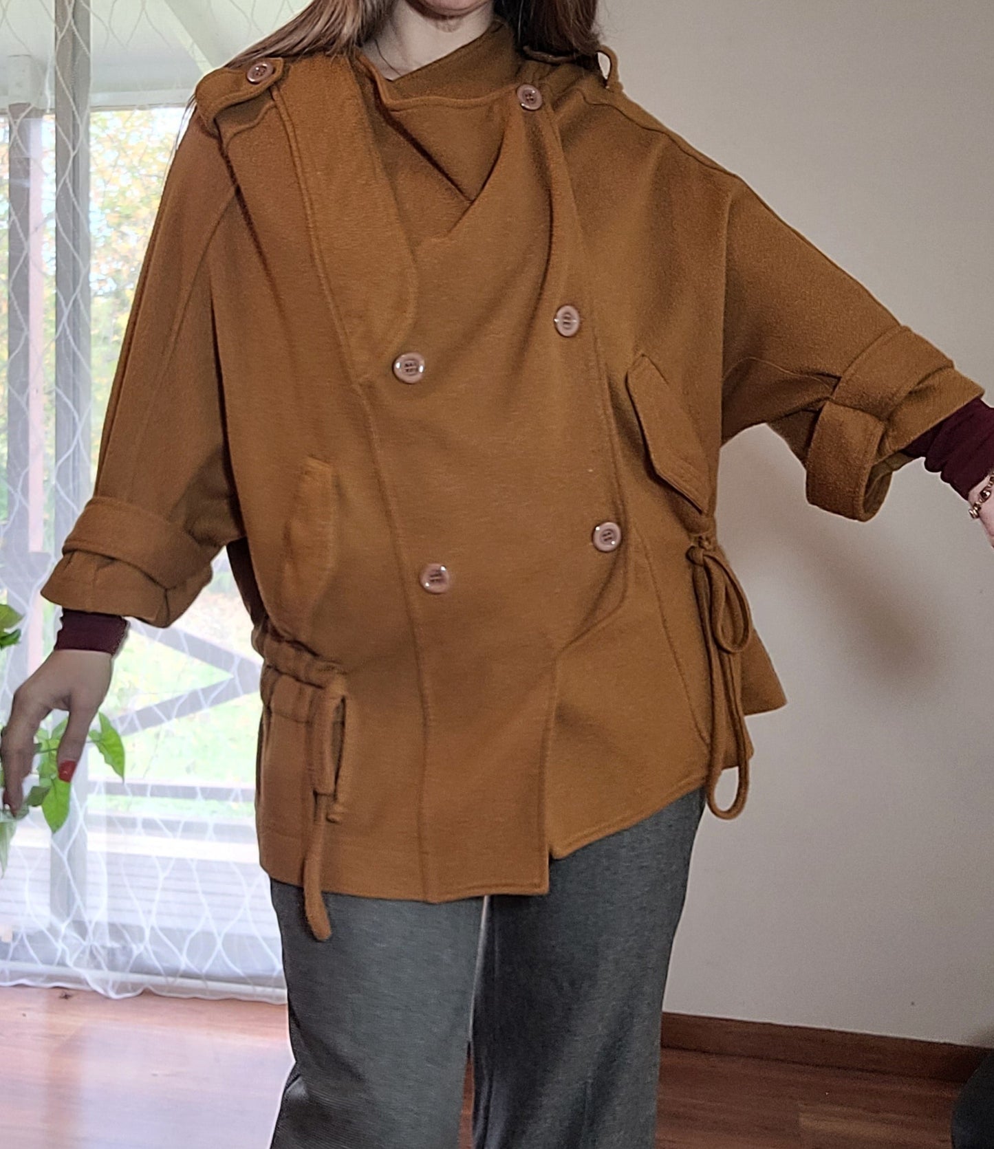 Coat Mustard parka - jacket