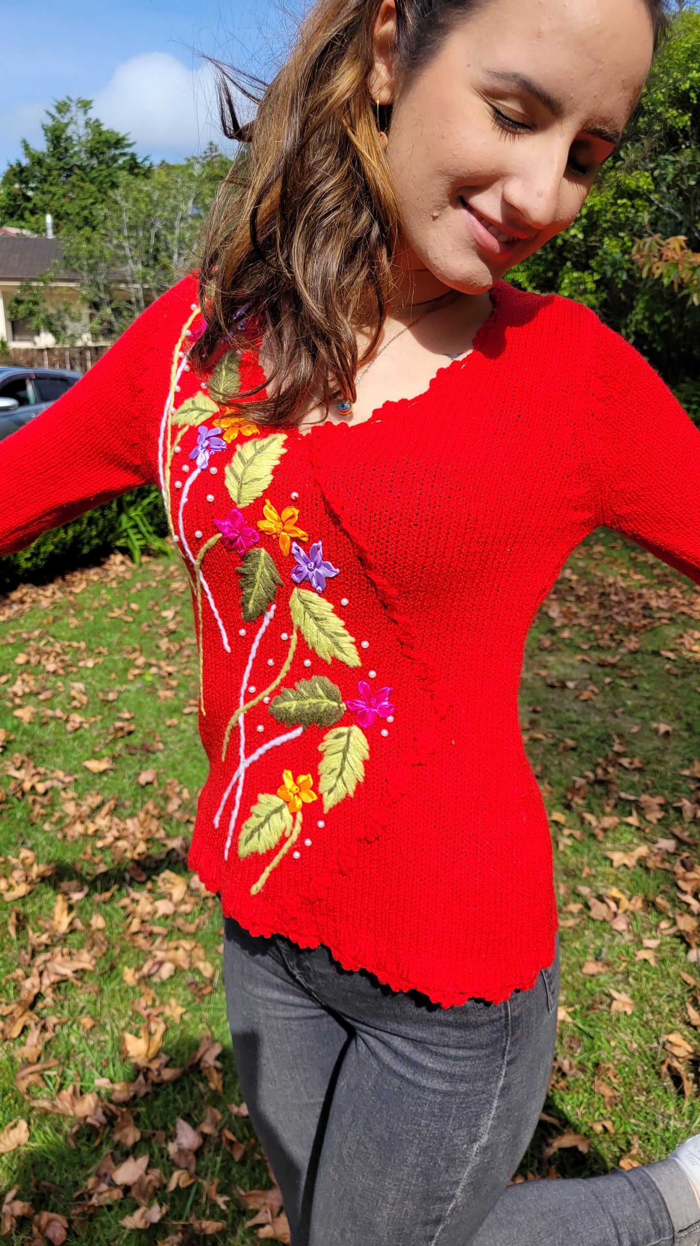 Unique Crochet Top Sweater