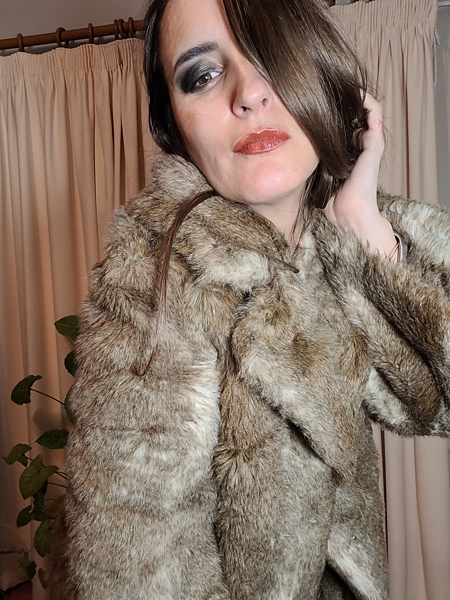 Stunning H&M Fur Jacket - Preloved Coat