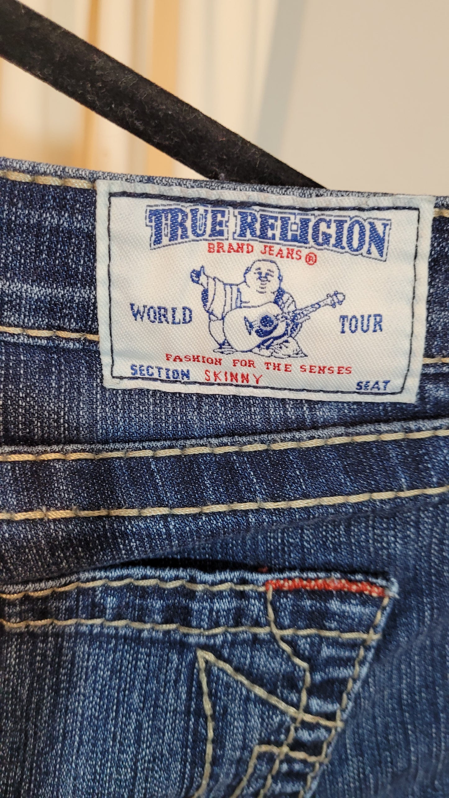 Authentic Y2K Vintage True religion low rise Denim jeans