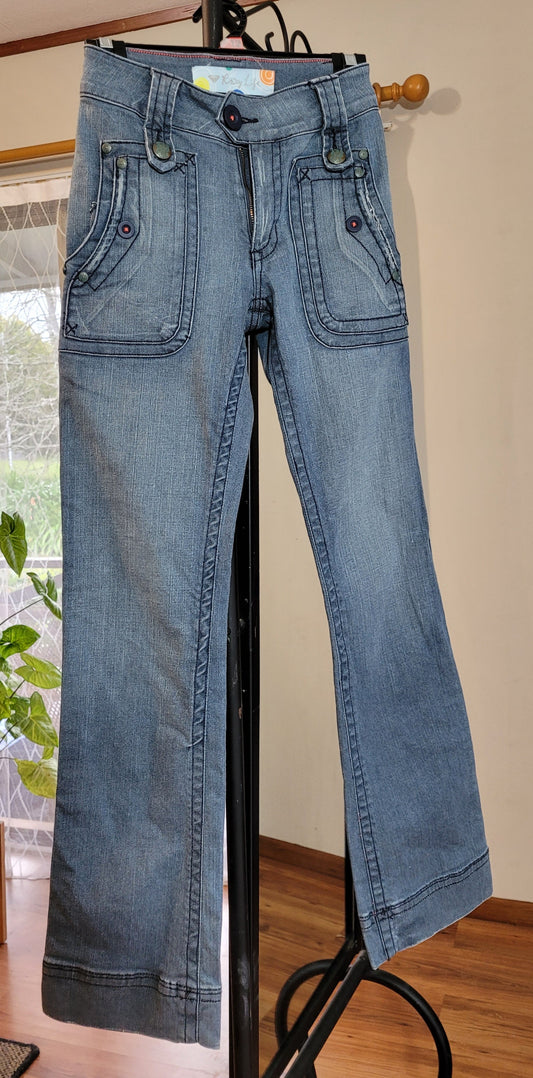 Vintage Roxy denim pants for sale  