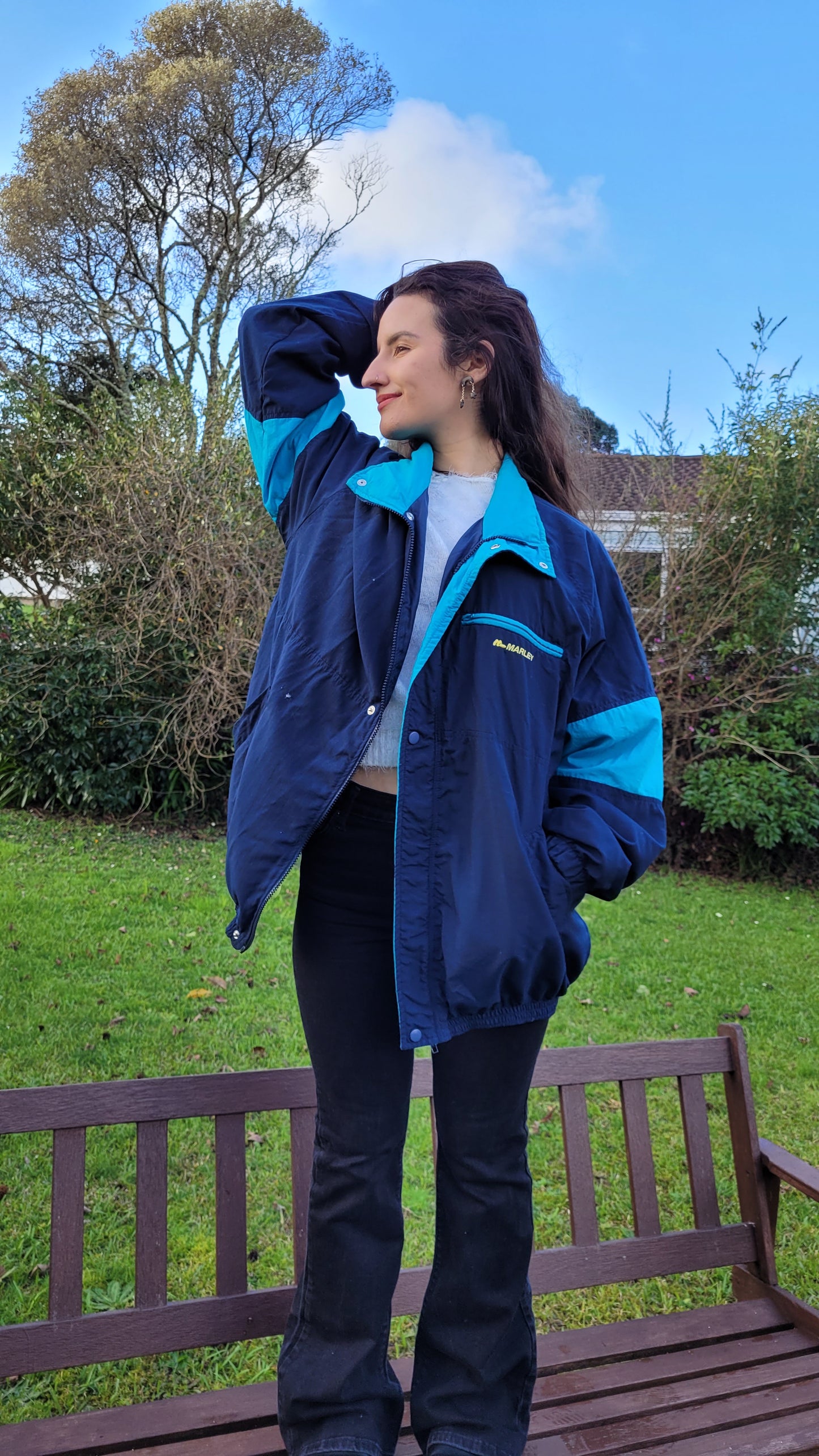 Vintage bomber jacket