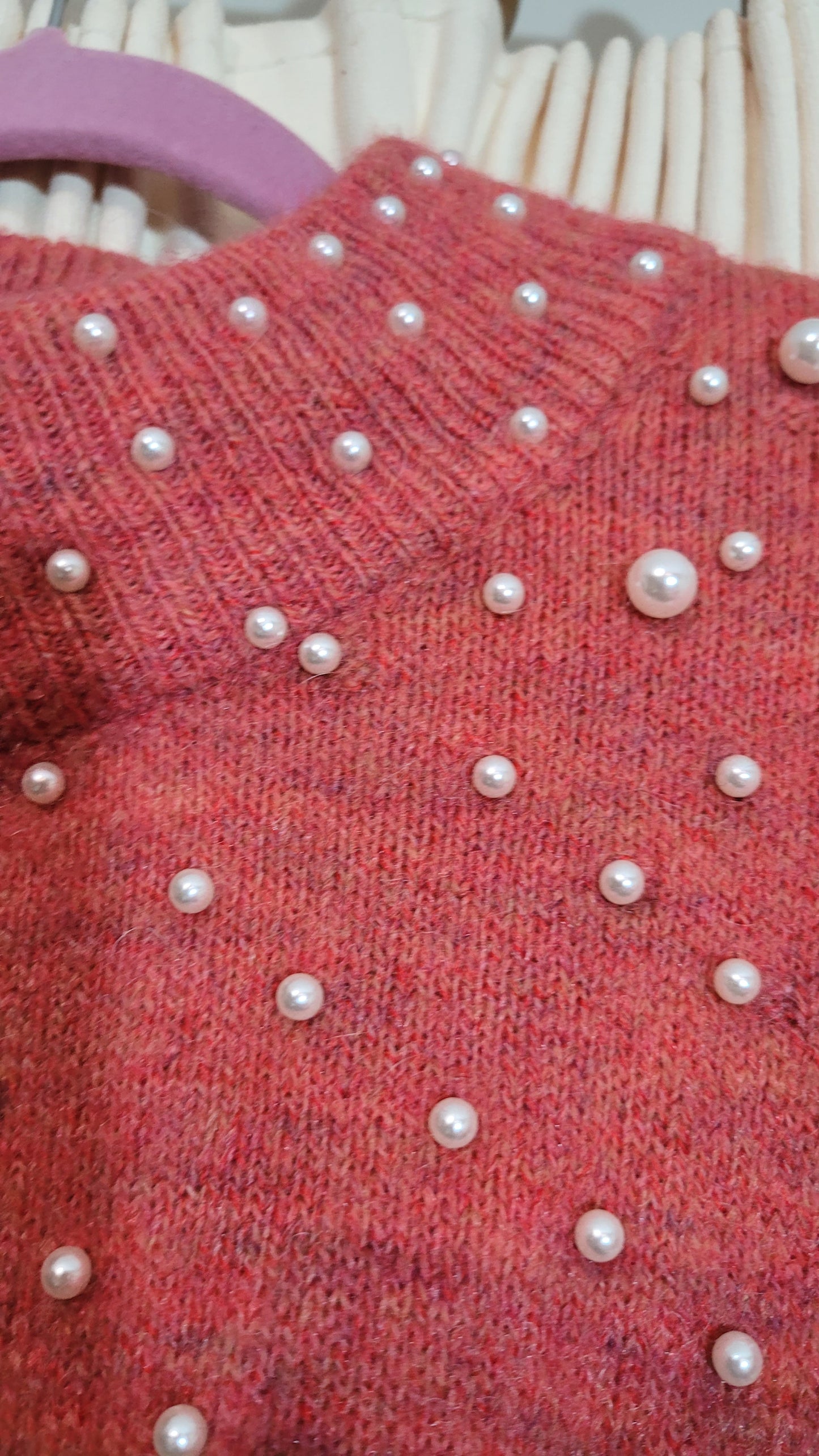 Pearl pink Sweater - Jumper - Top