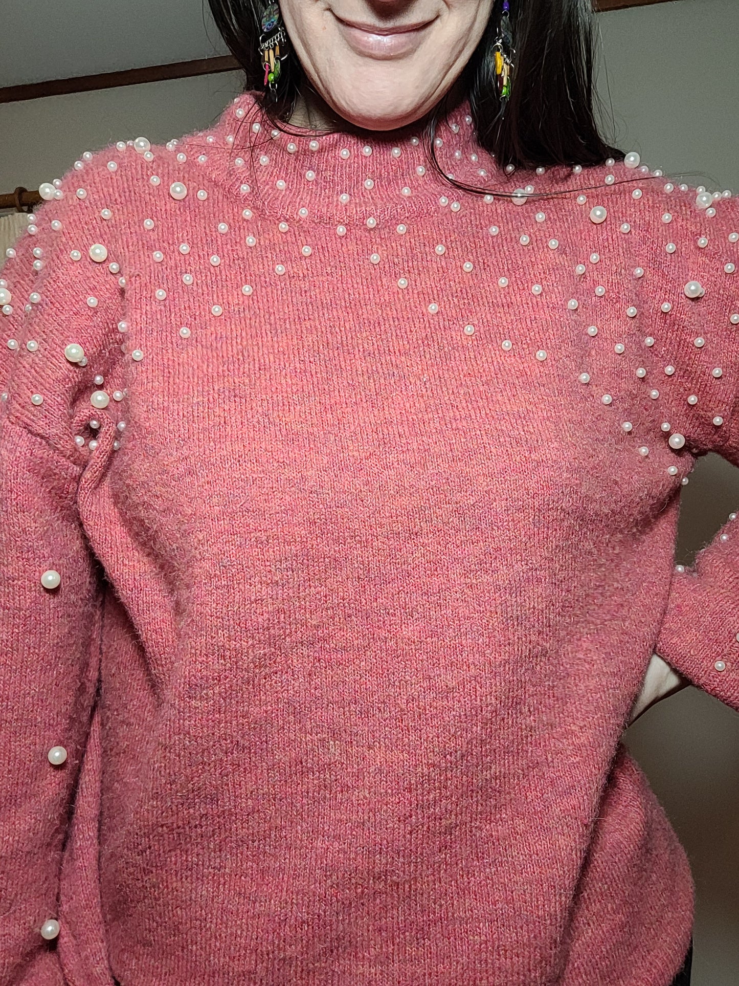 Pearl pink Sweater - Jumper - Top