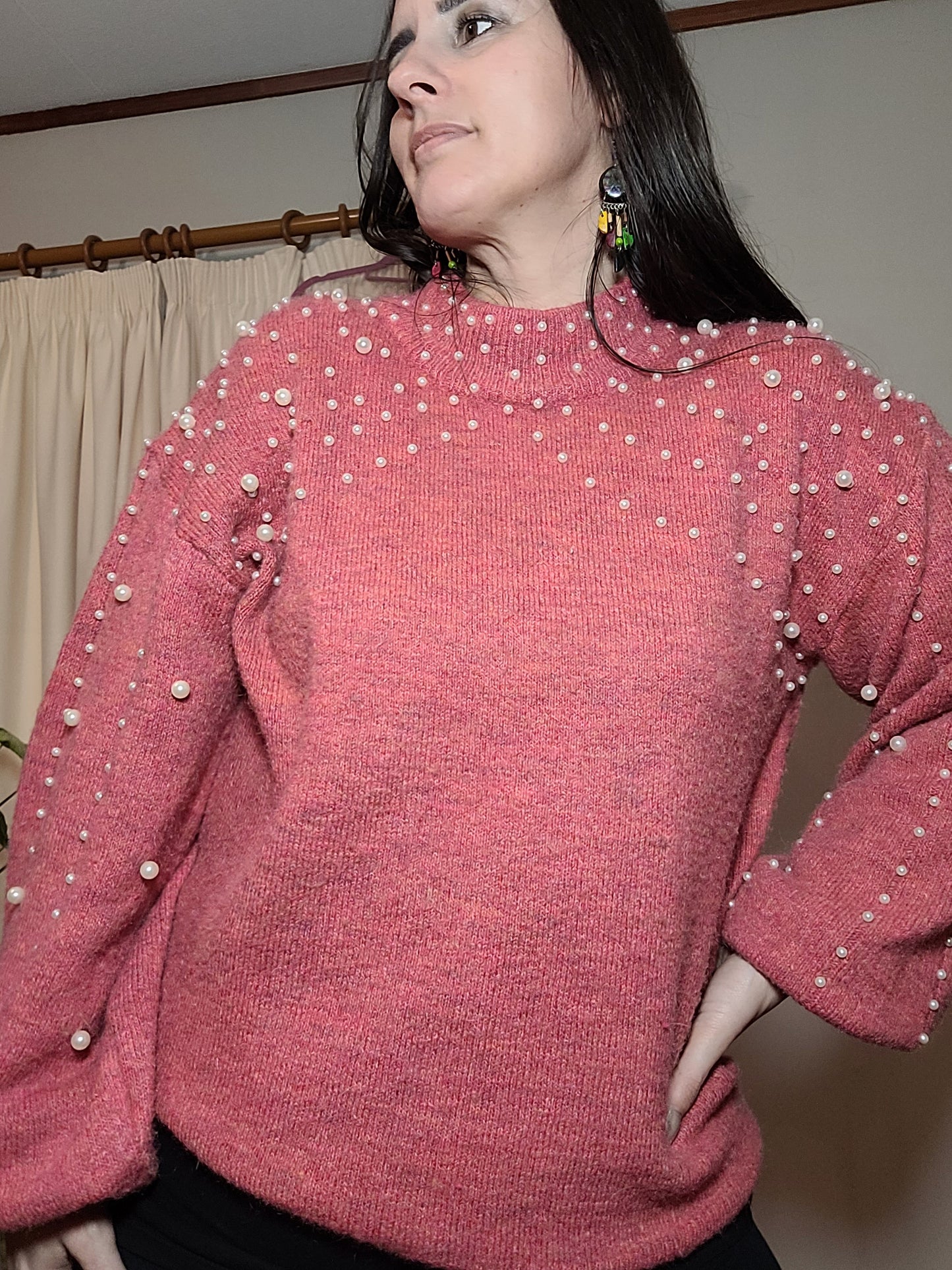 Pearl pink Sweater - Jumper - Top