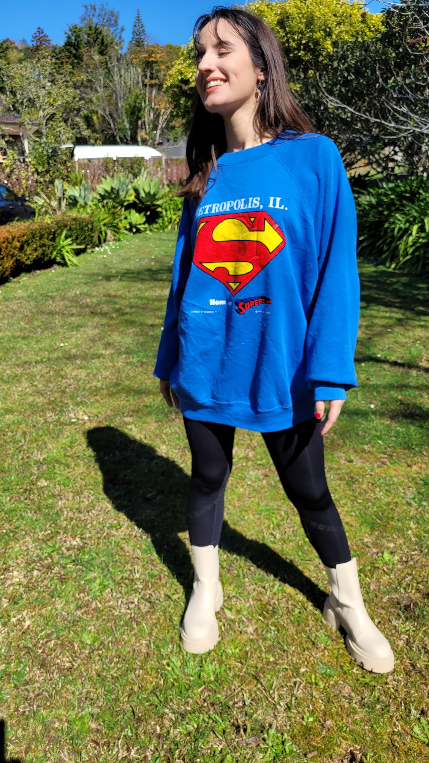 Vintage 1993 Superman Crewneck Sweatshirt – Classic Collector's Piece