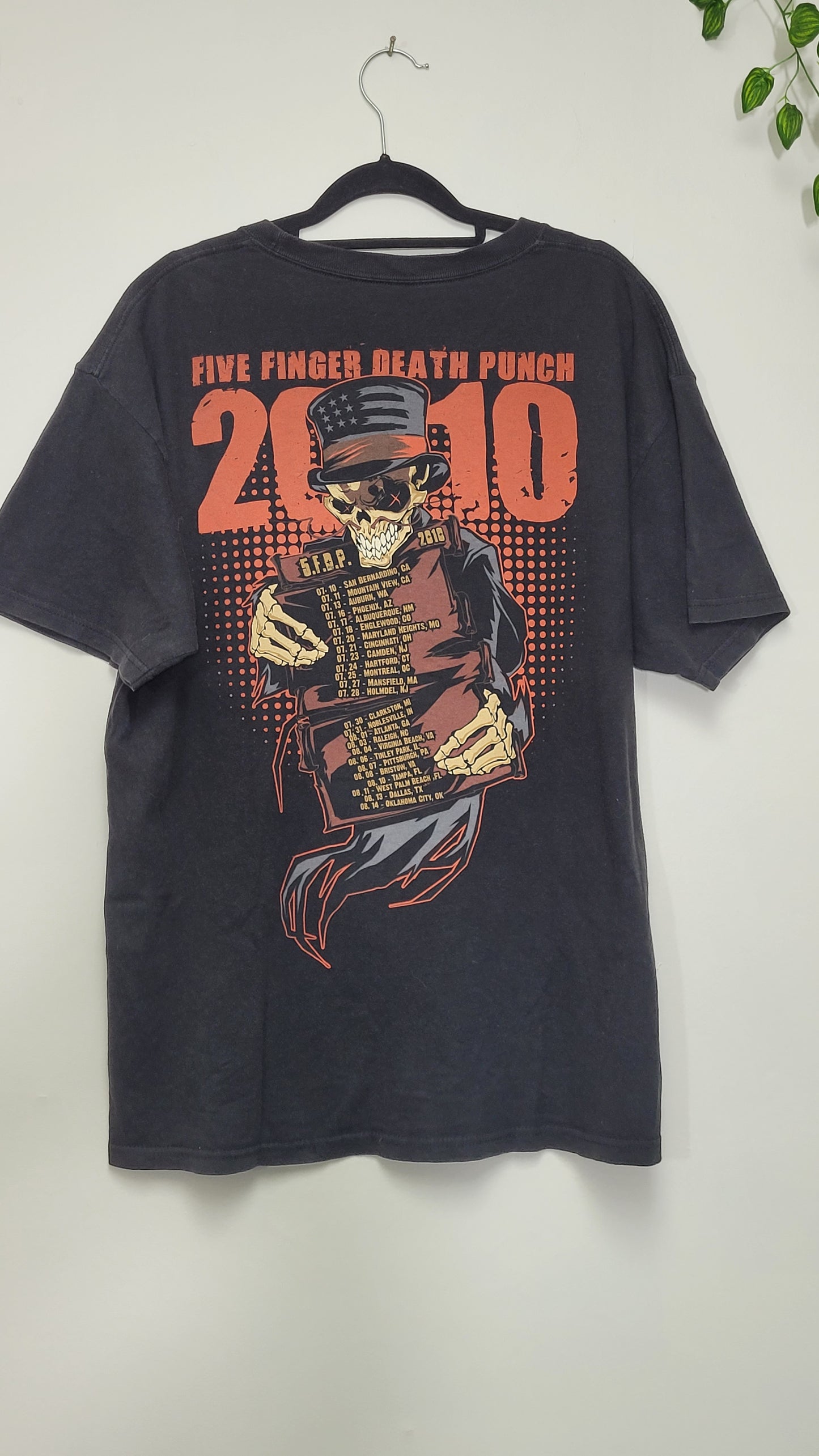 Rock On: Five Finger Death Punch T-Shirt - Crewneck tee Metal Vibes!