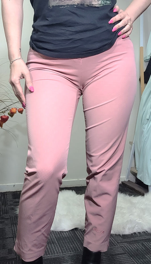 gucci pink trousers in good preloved condition for sale