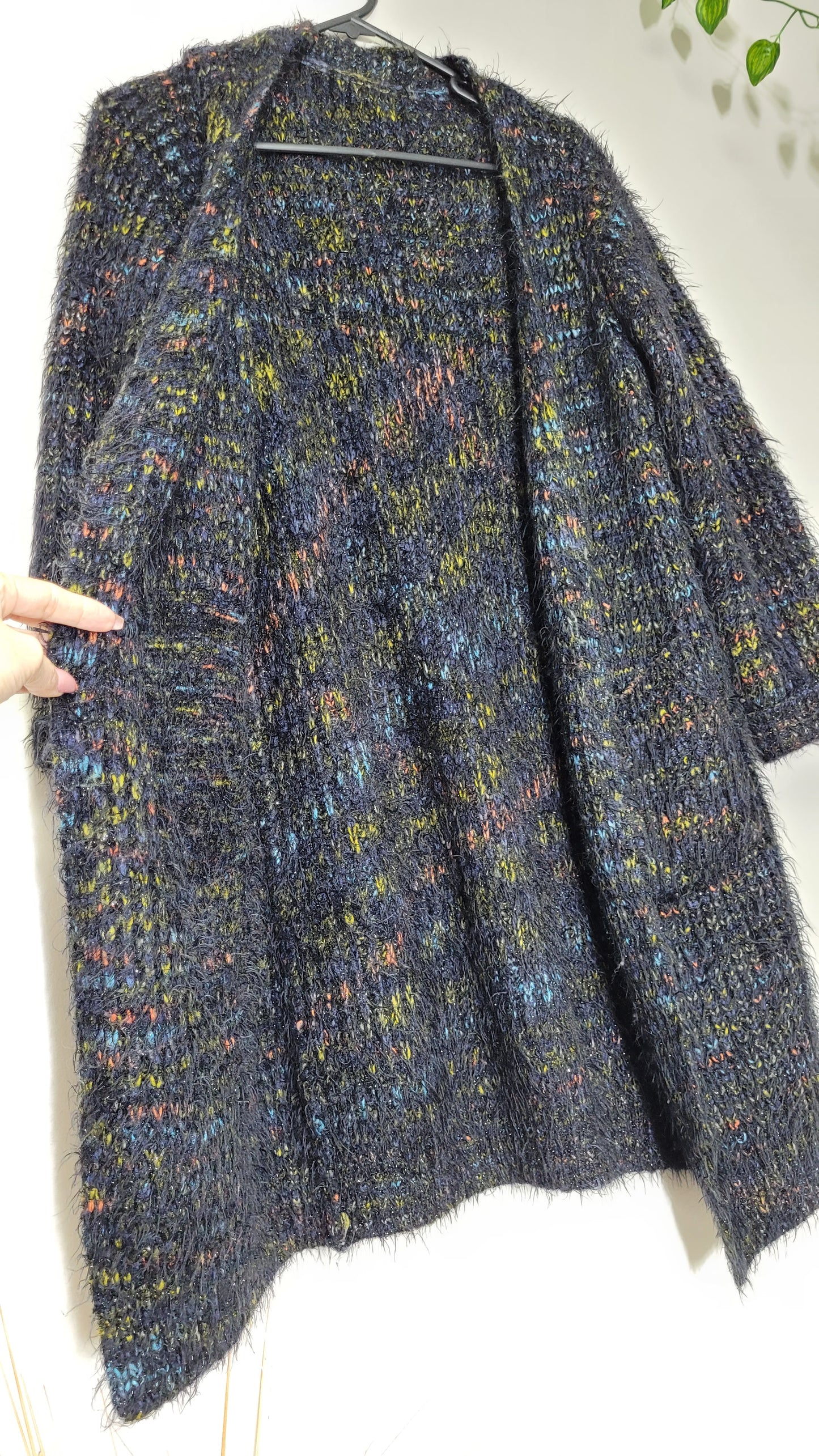 Warm fluffy Knit Cardigan - Preloved Cardi Coat