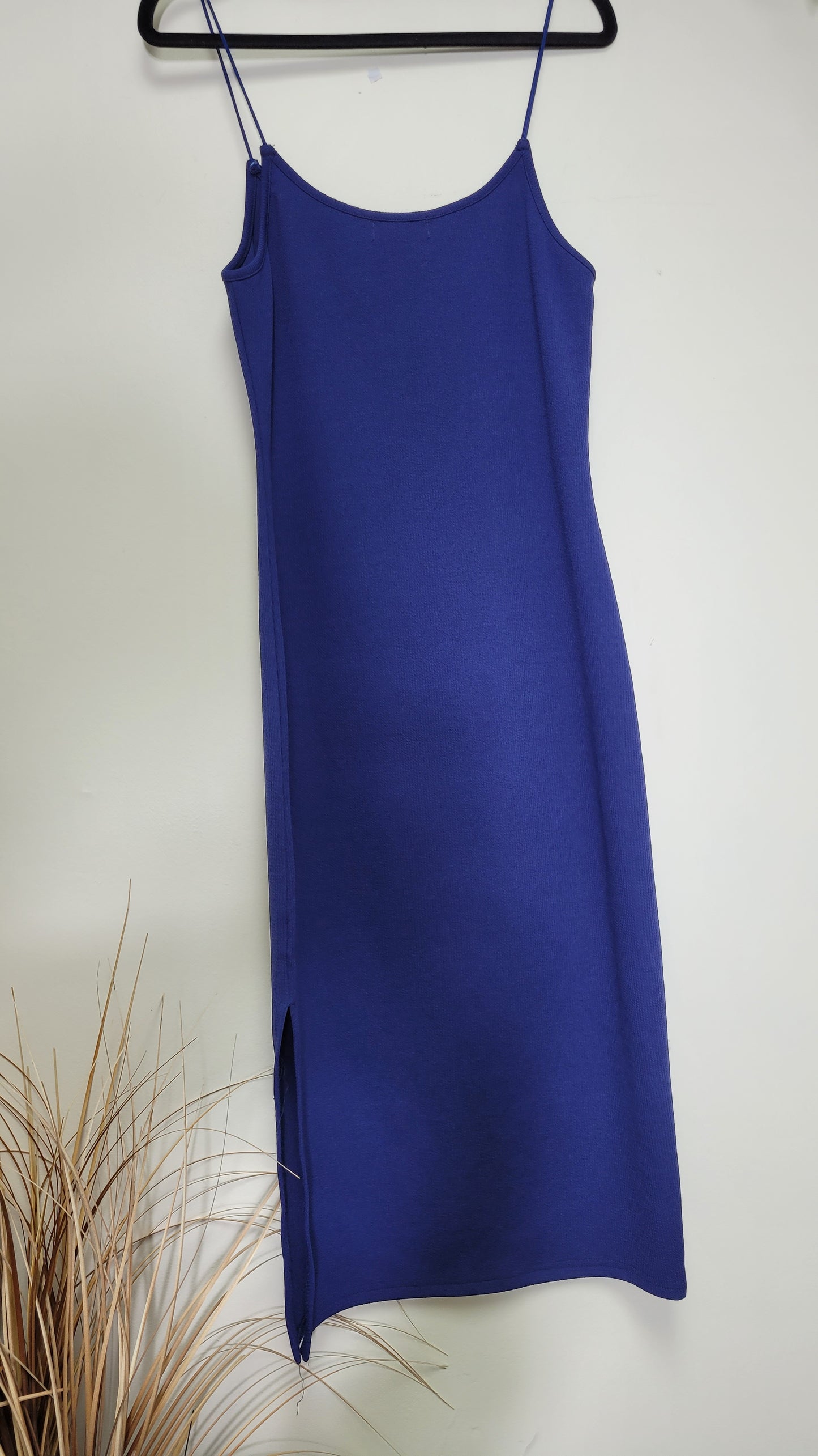 Blue Mirrou Brand Midi Dress