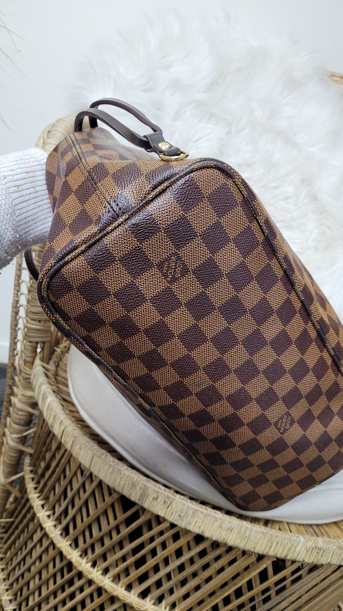 Louis Vuitton inspired tote Bag.No branded Handbag