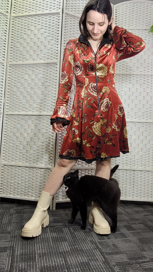 Cue bell sleeves dress
