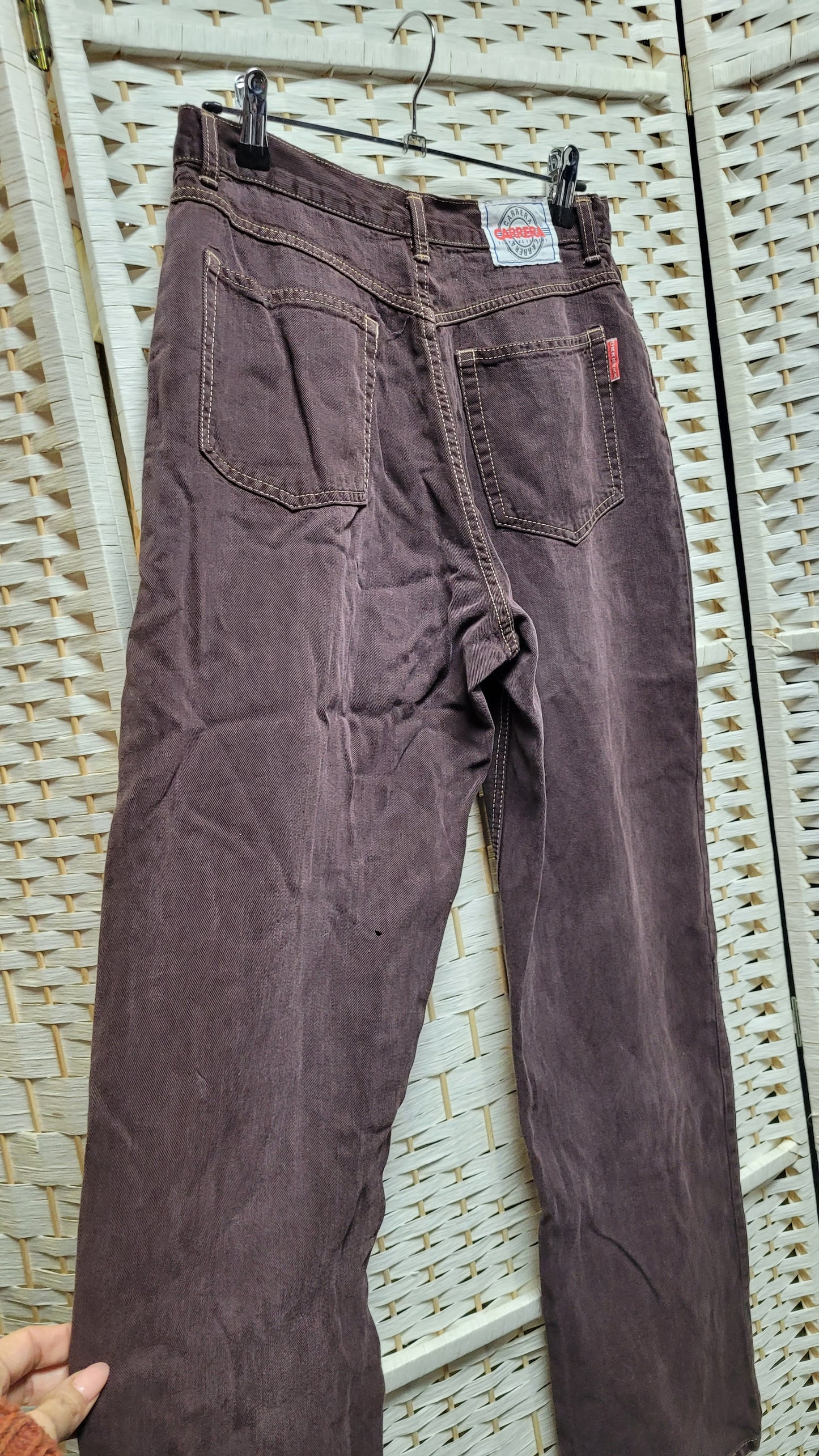 Stunning vintage High Waisted Denim Second Hand Trousers