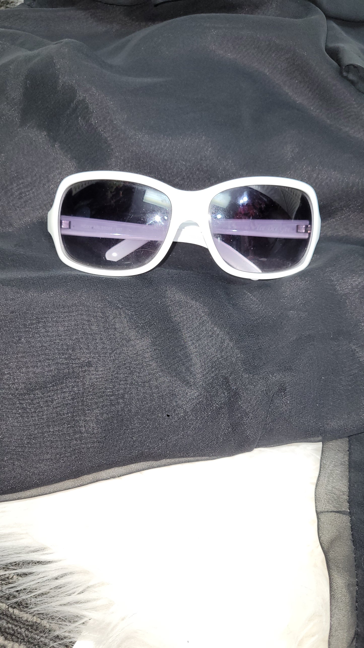 ROXY - Tee Dee Gee Sunglasses - white - Purple Lens