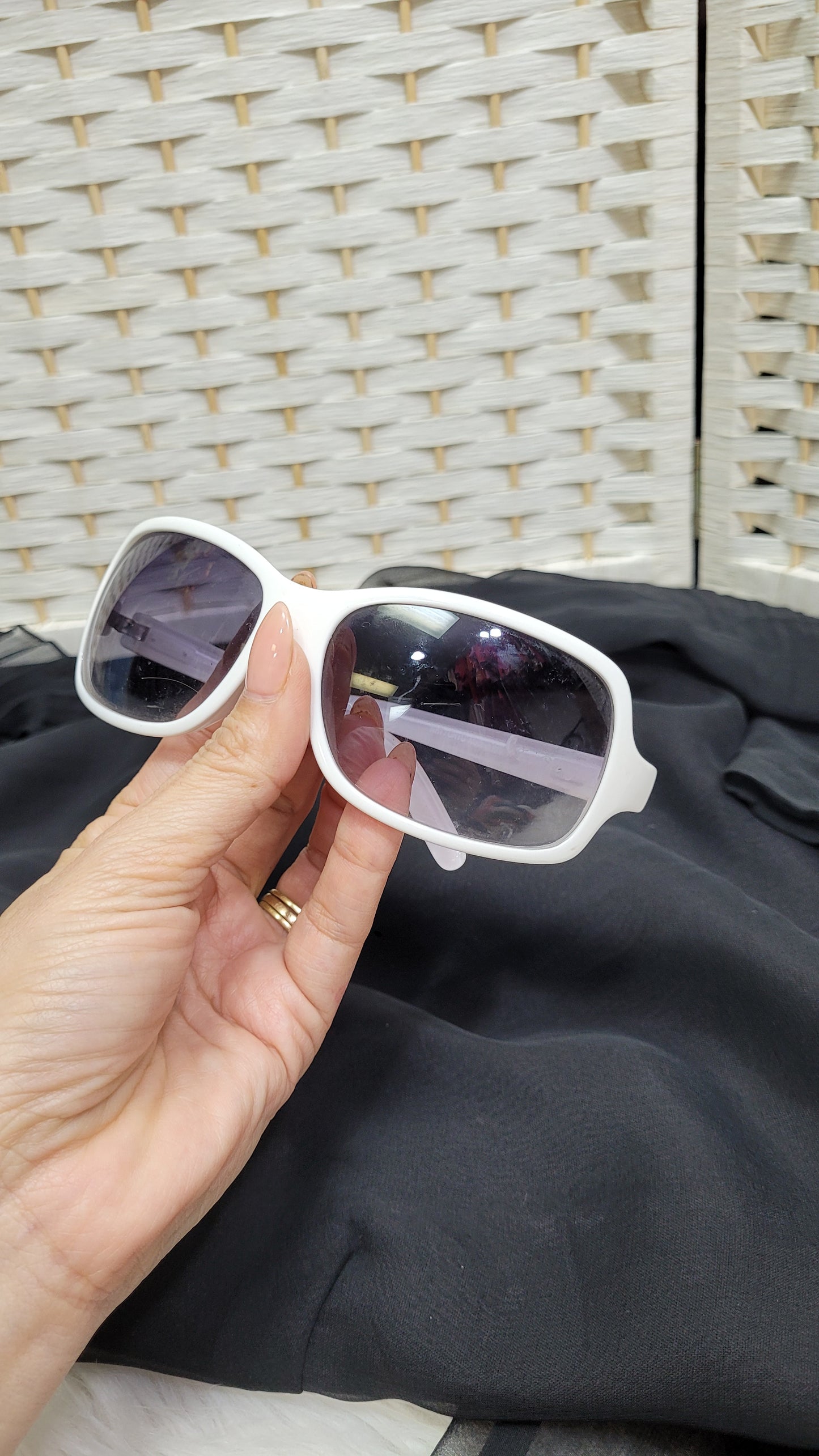 ROXY - Tee Dee Gee Sunglasses - white - Purple Lens