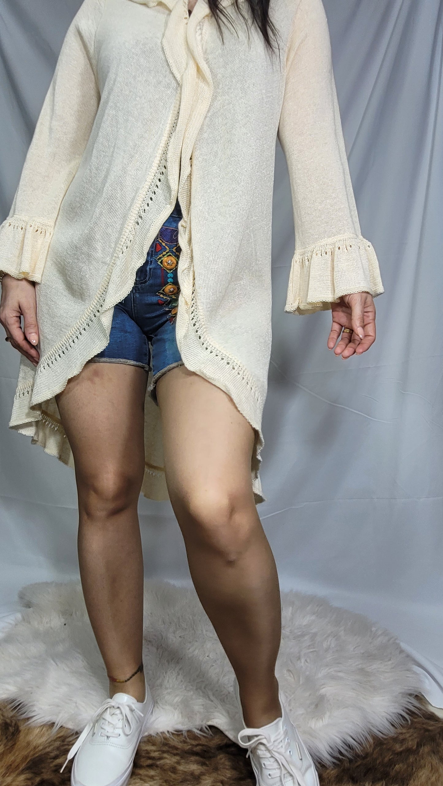 Vintage Cardigan - bell sleeves Coat