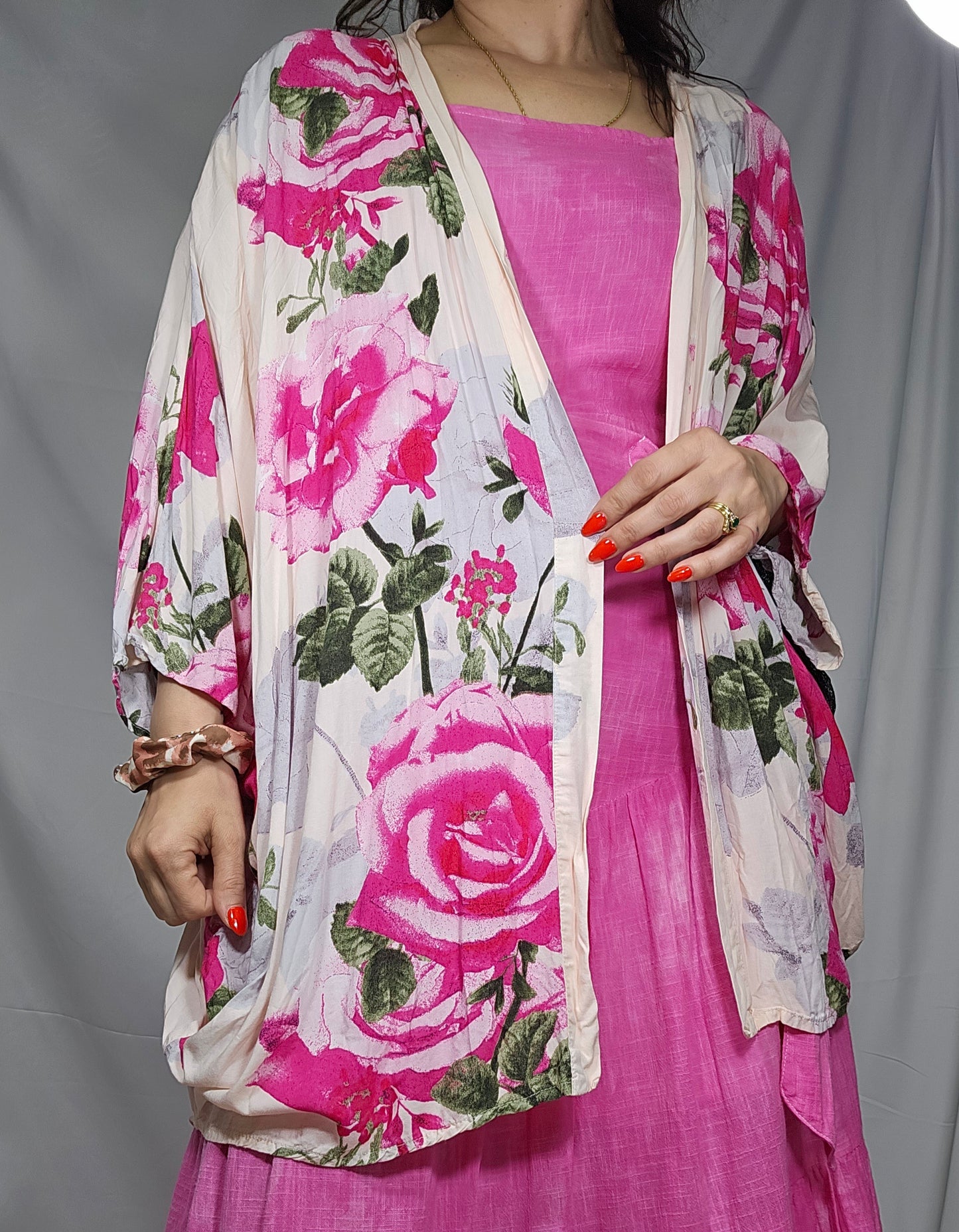 Peteralexander cover-up Kimono Robe Rose light coat