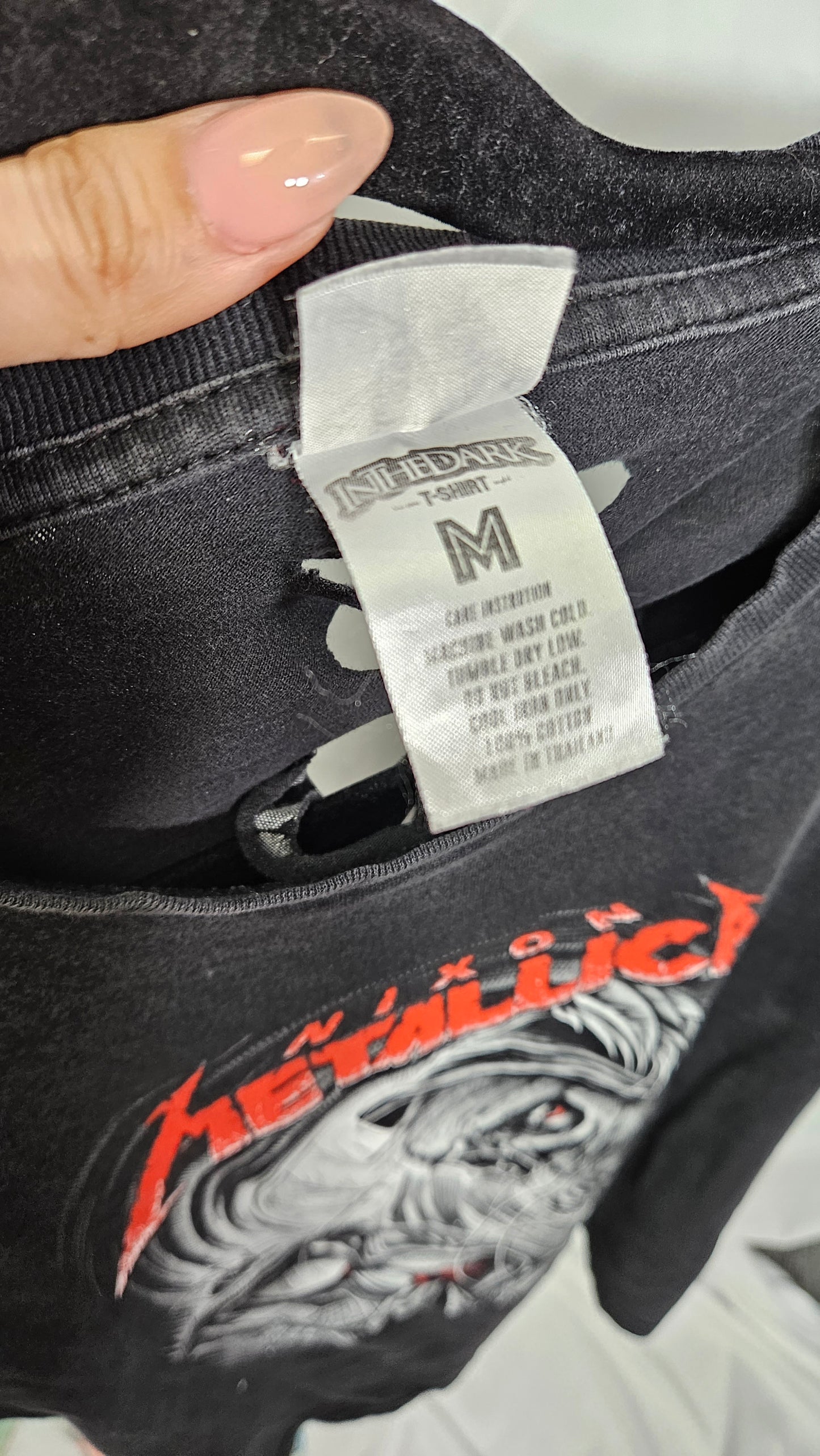 Metallica band T-Shirt Tee Top second-hand find