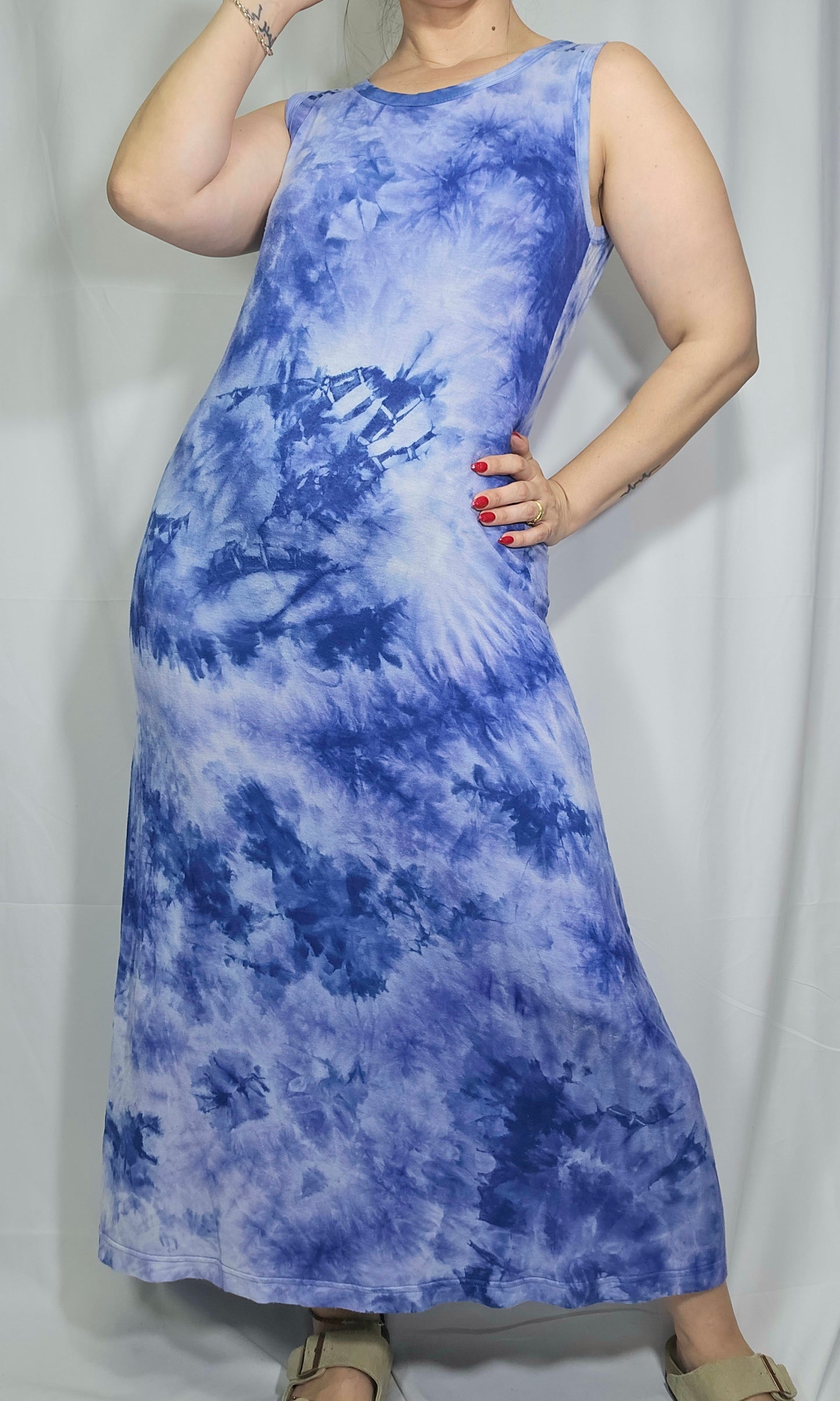 Lovely Pull on Maxi Dress - Preloved Dress