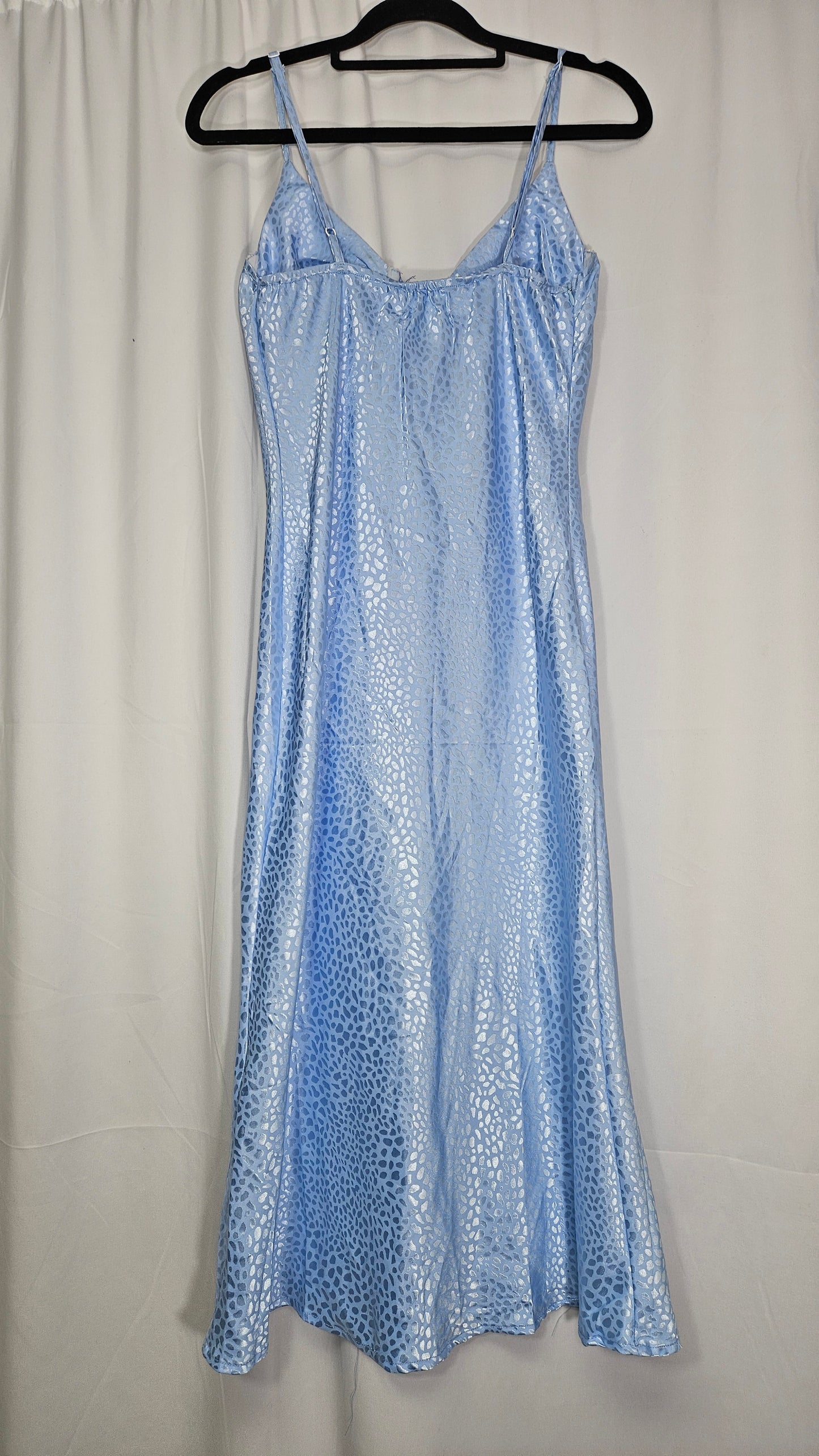 NWT Milky Way Midi Dress Blue Size Small.