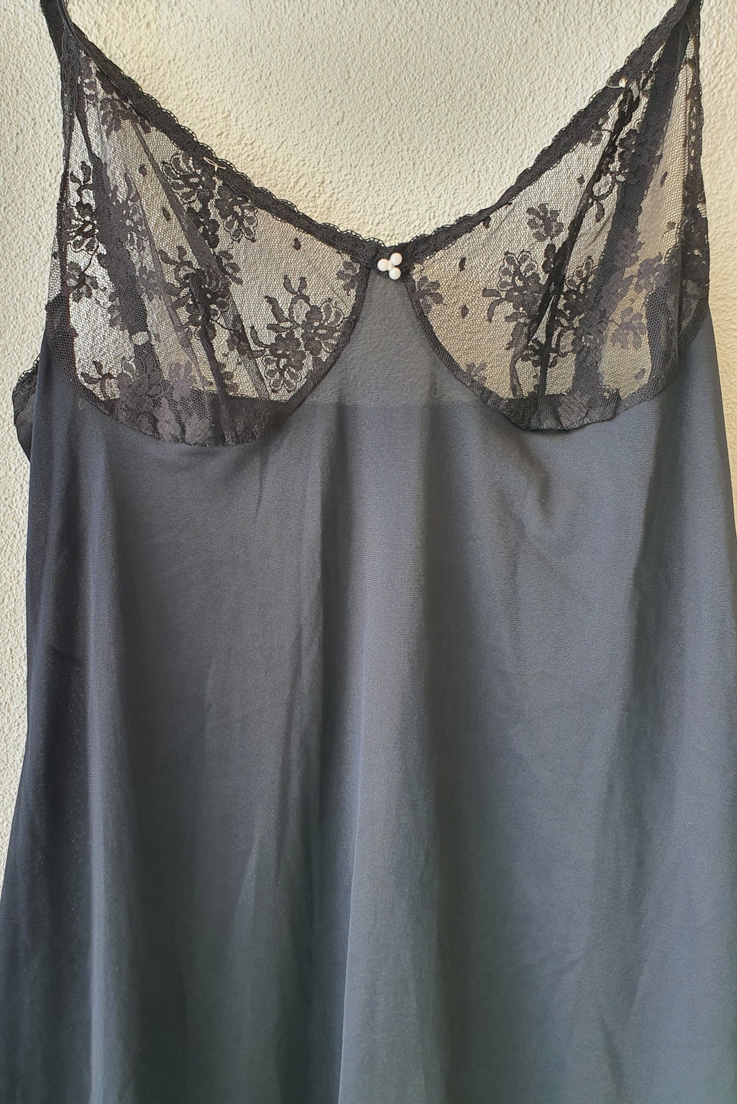 Bendon Vintage black slip Dress Size 14