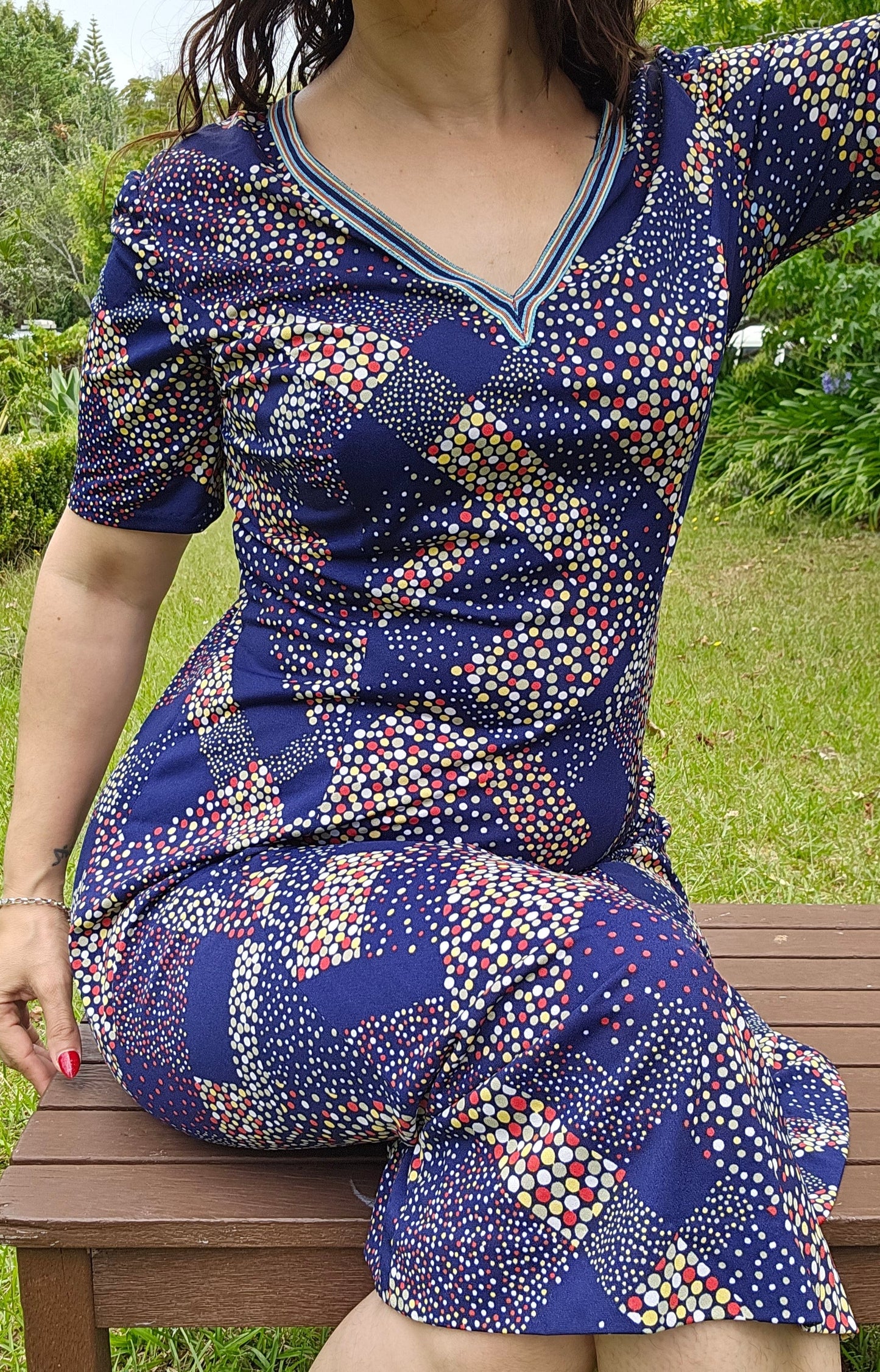 Rare find! Vintage 60s Tricosa Dress made in France