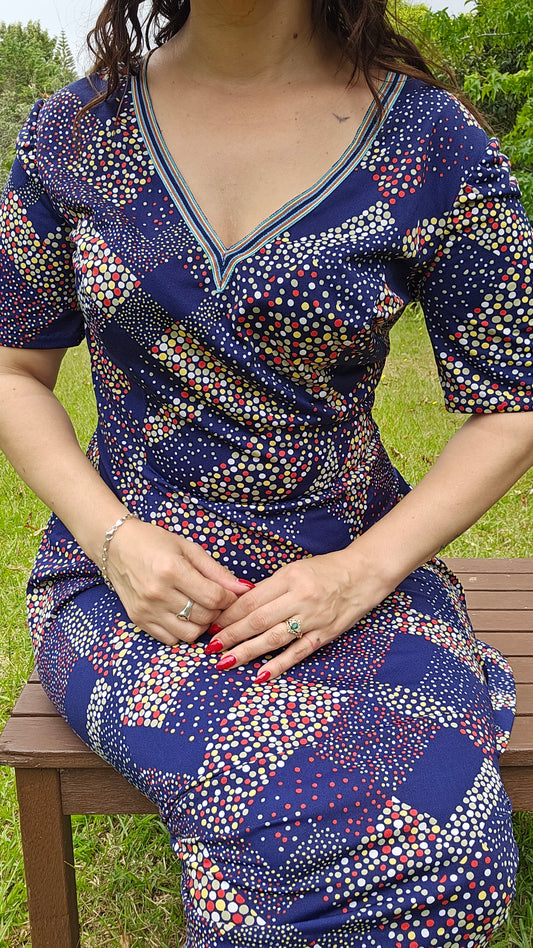 Rare find! Vintage 60s Tricosa Dress made in France