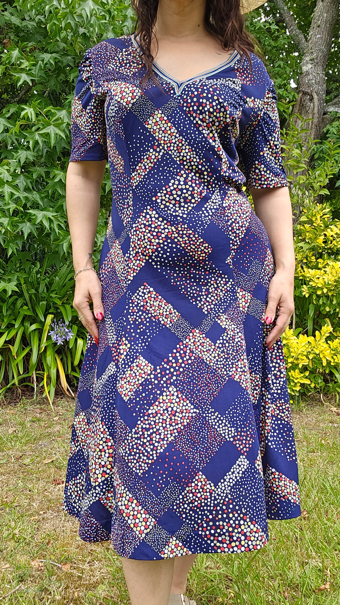 Rare find! Vintage 60s Tricosa Dress made in France