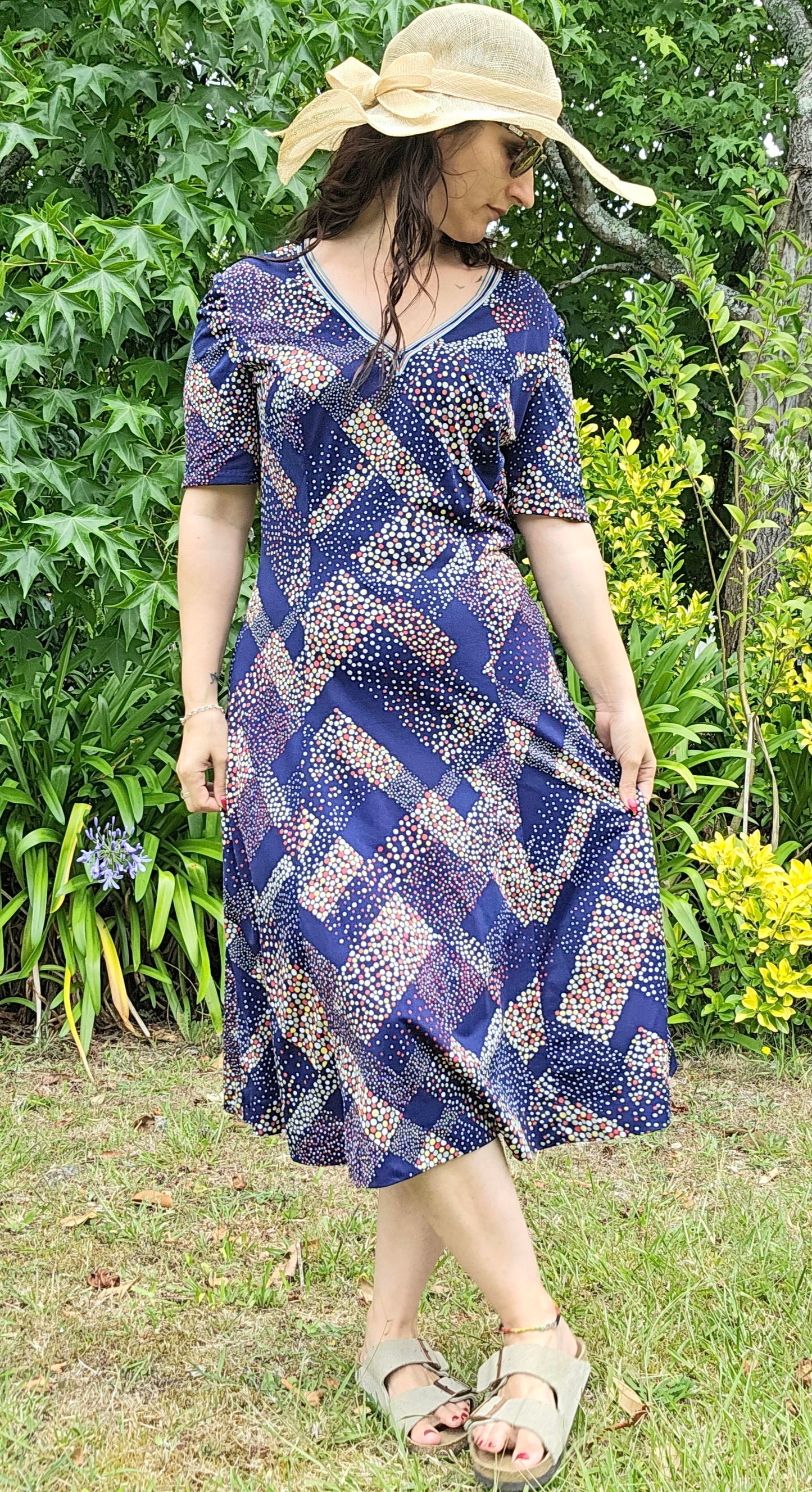 Rare find! Vintage 60s Tricosa Dress made in France