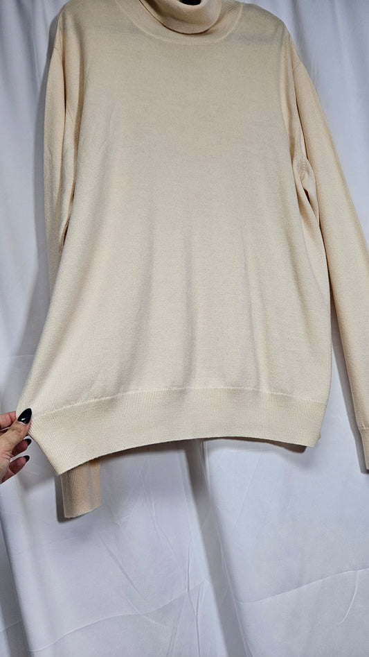 Turtle Neck Winter Sweater Elegant Gucci Knitted Pullover Loose Knitwear Jumper