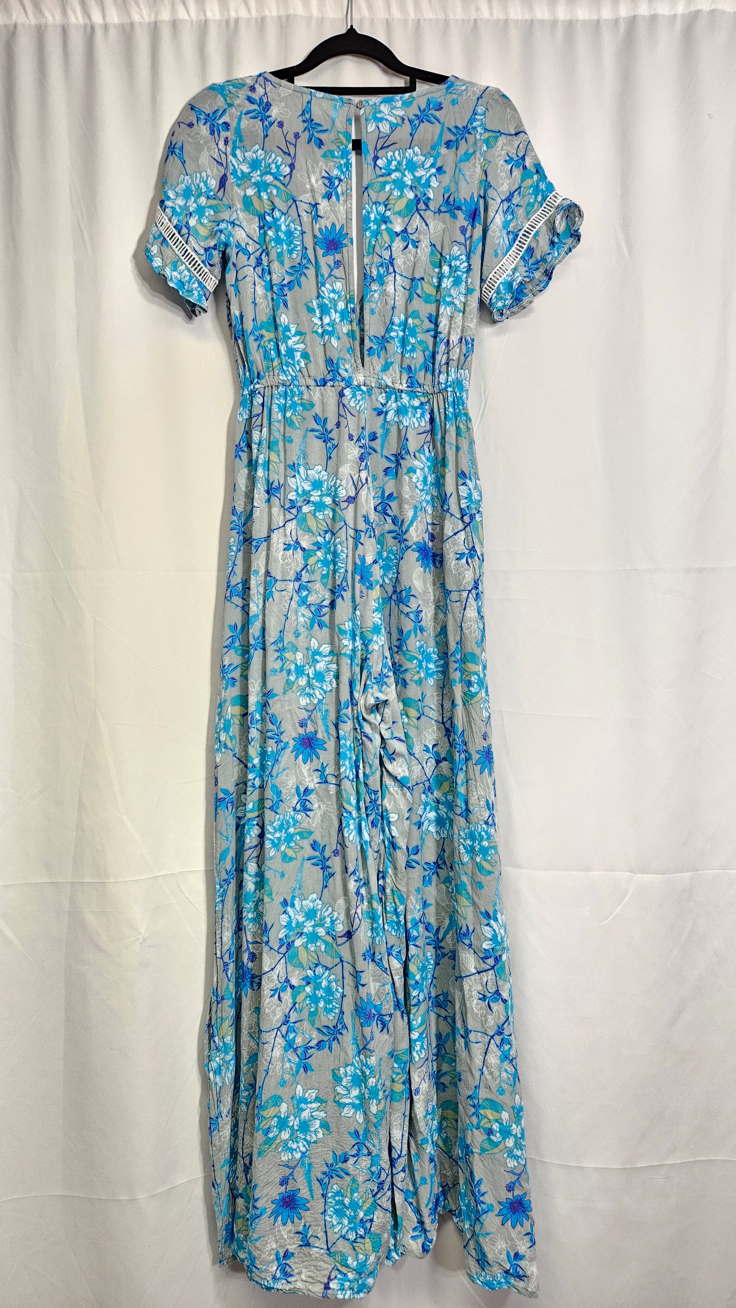 Wide leg floral Jumpsuit - buy Preloved bohemian Jumpsuit - used jumpsuit