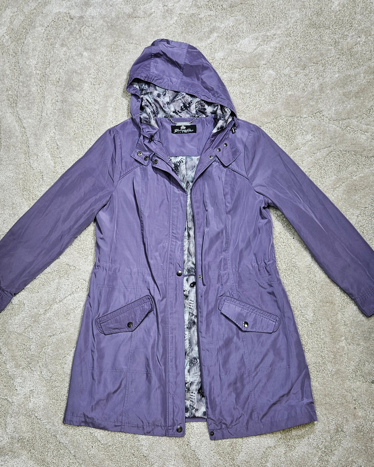 Purple Lightweight Jacket. Size 14