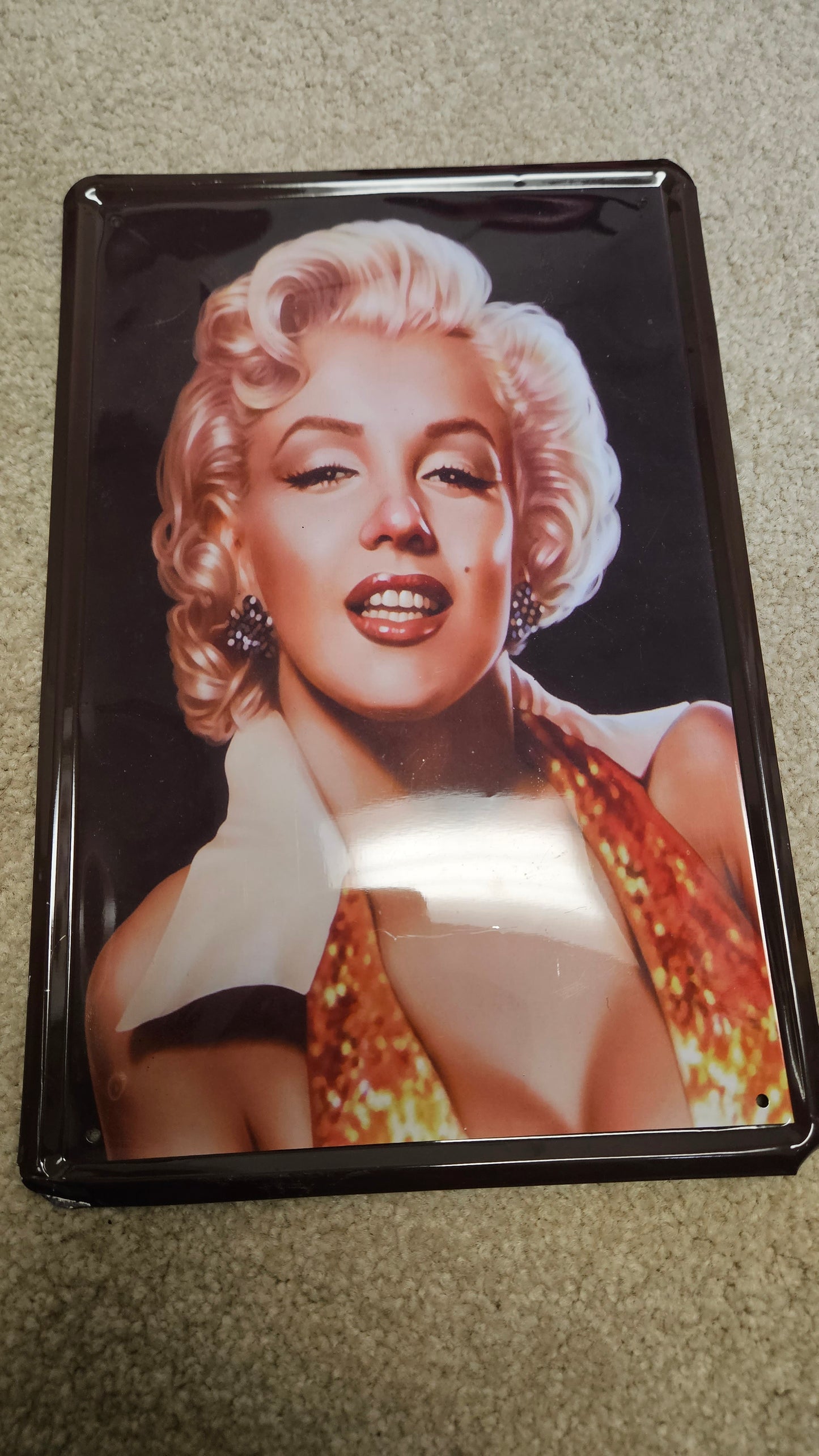 Retro Marilyn Monroe Sign Marilyn Monroe Sign Marilyn Monroe Vintage Fan Gift BW